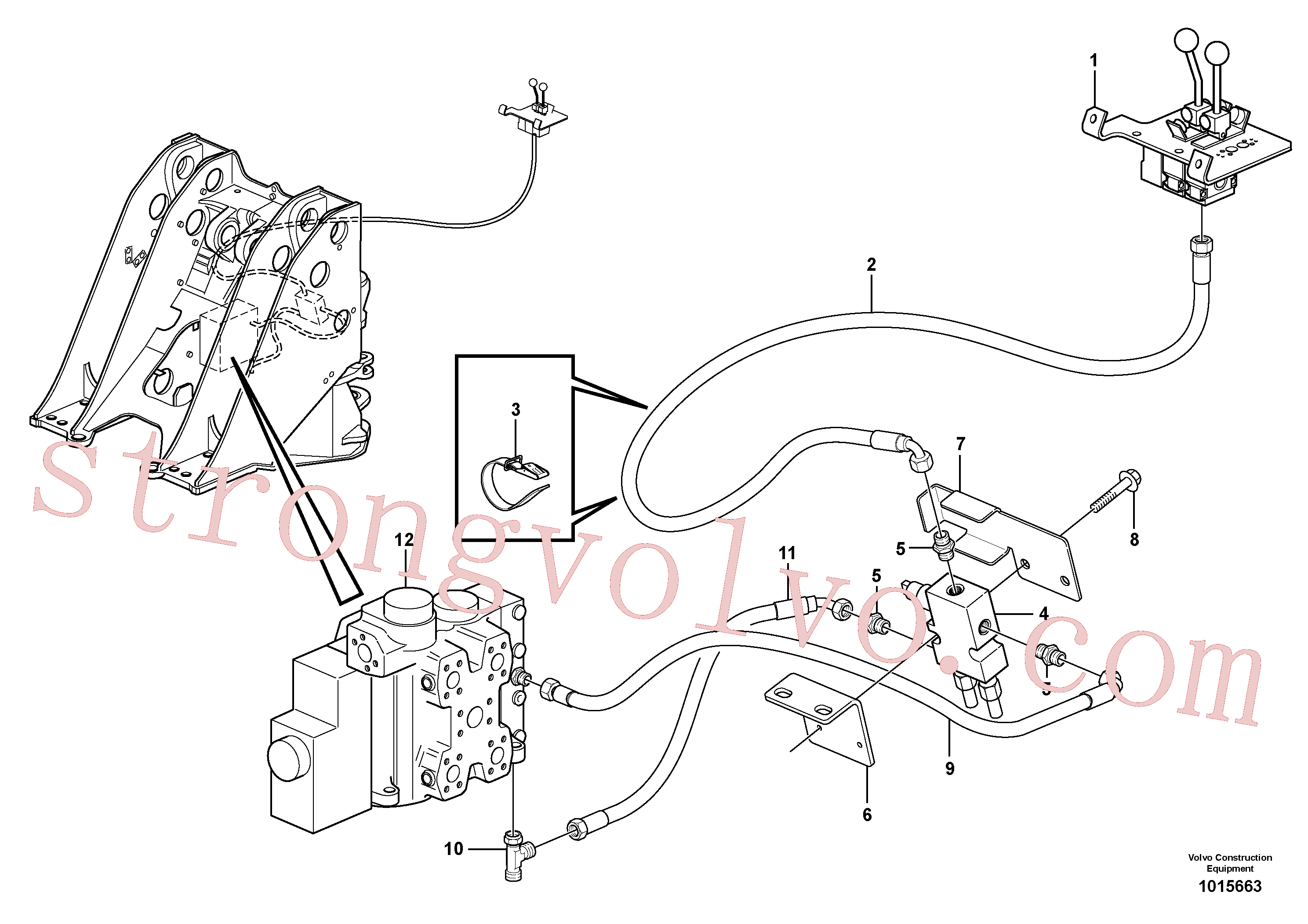 PJ4755036 Volvo Válvula, 
