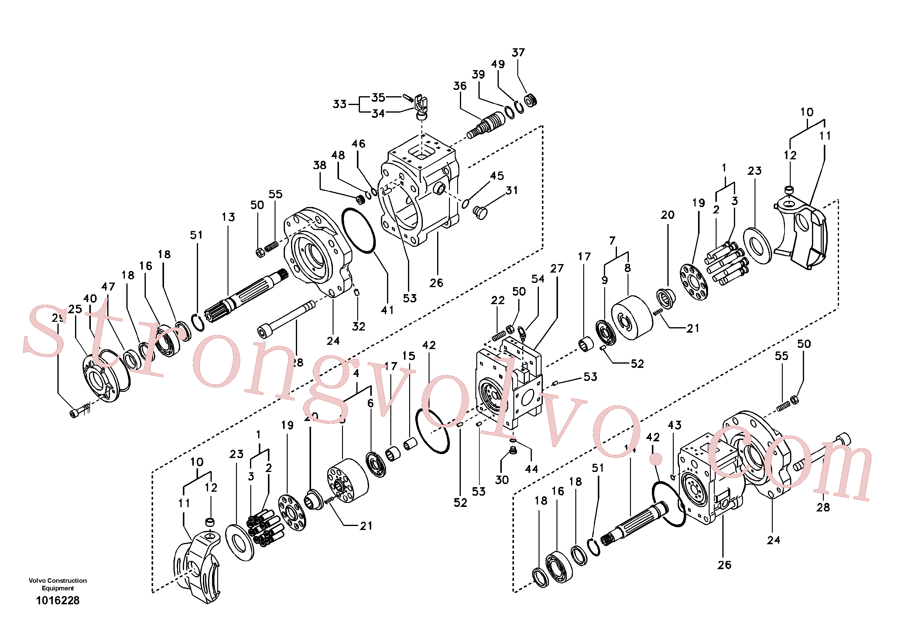 SA8230-09400 Volvo Bomba hidráulica(1016228 Montagem)