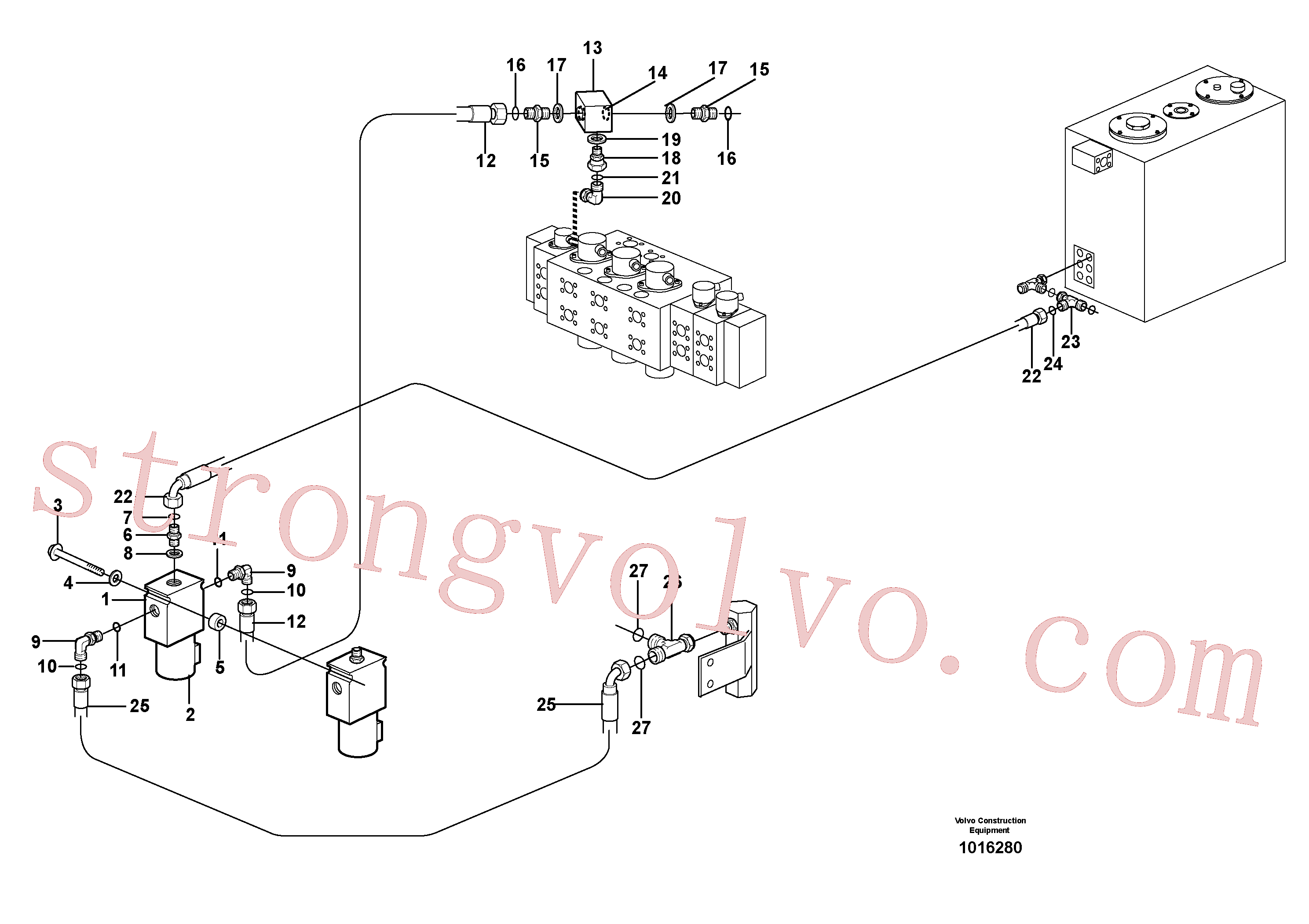 VOE14371522 Volvo(1016280 Montagem)