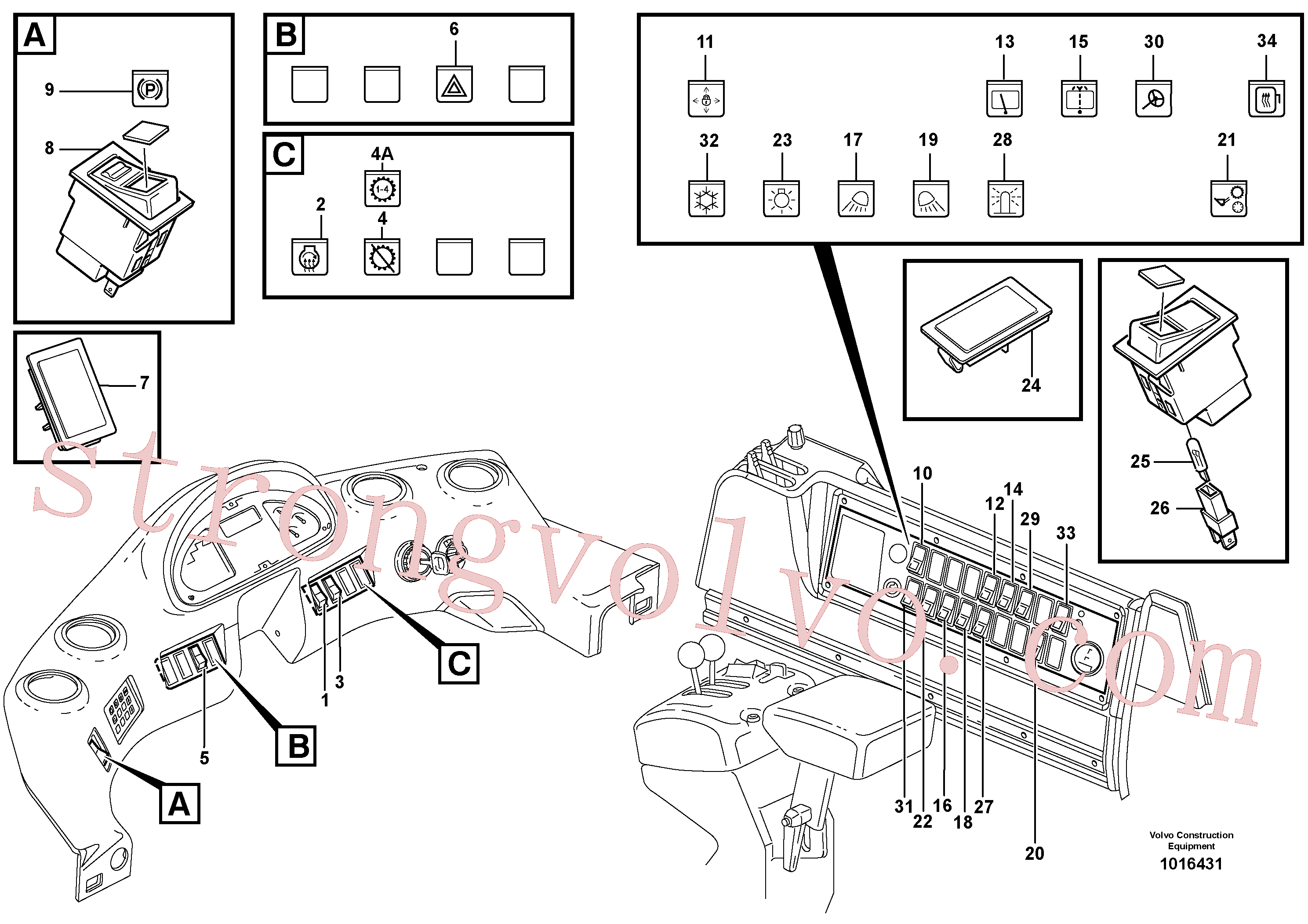 VOE14214082 Volvo(1016431 Montagem)