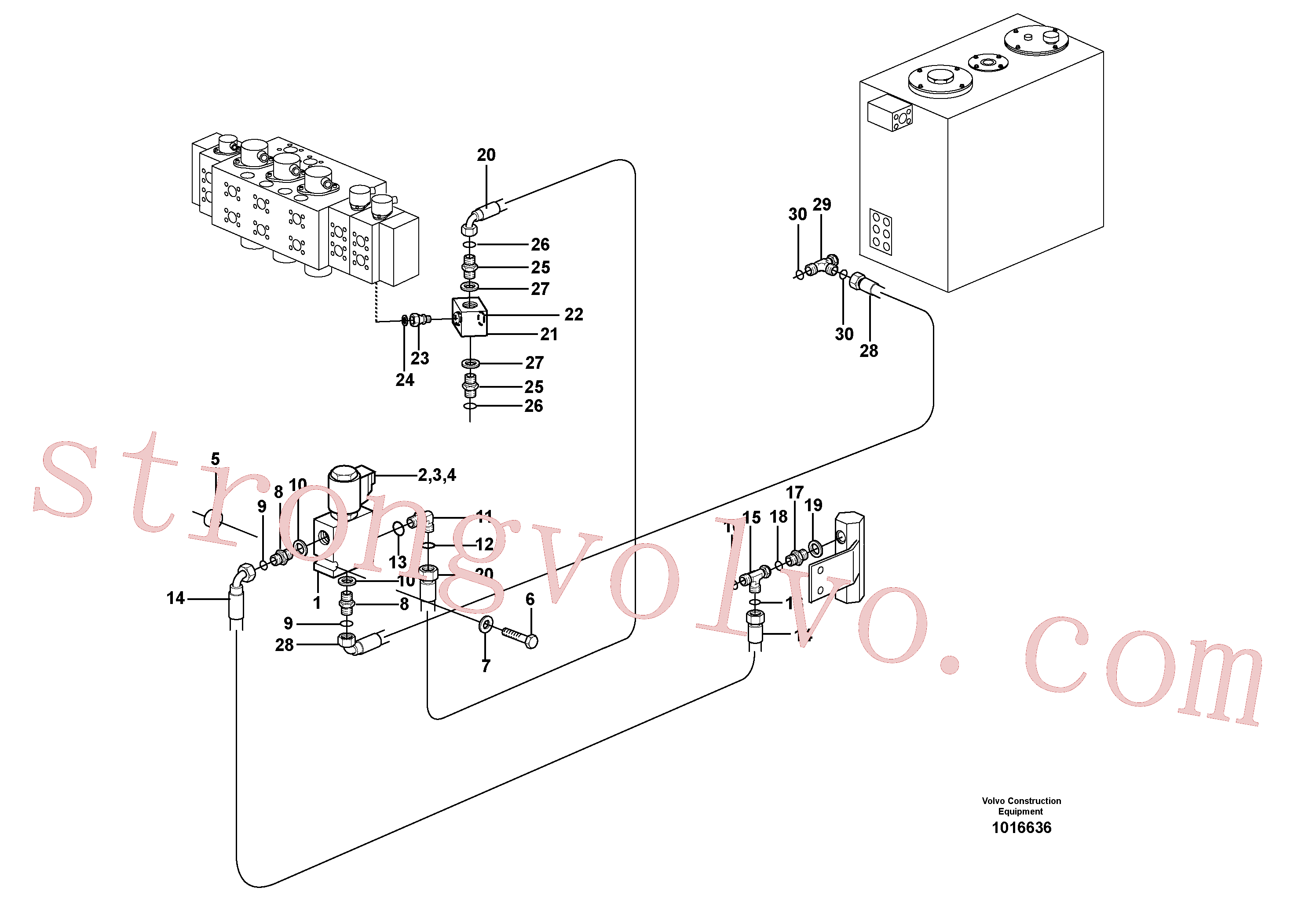 VOE14378769 Volvo(1016636 Montagem)