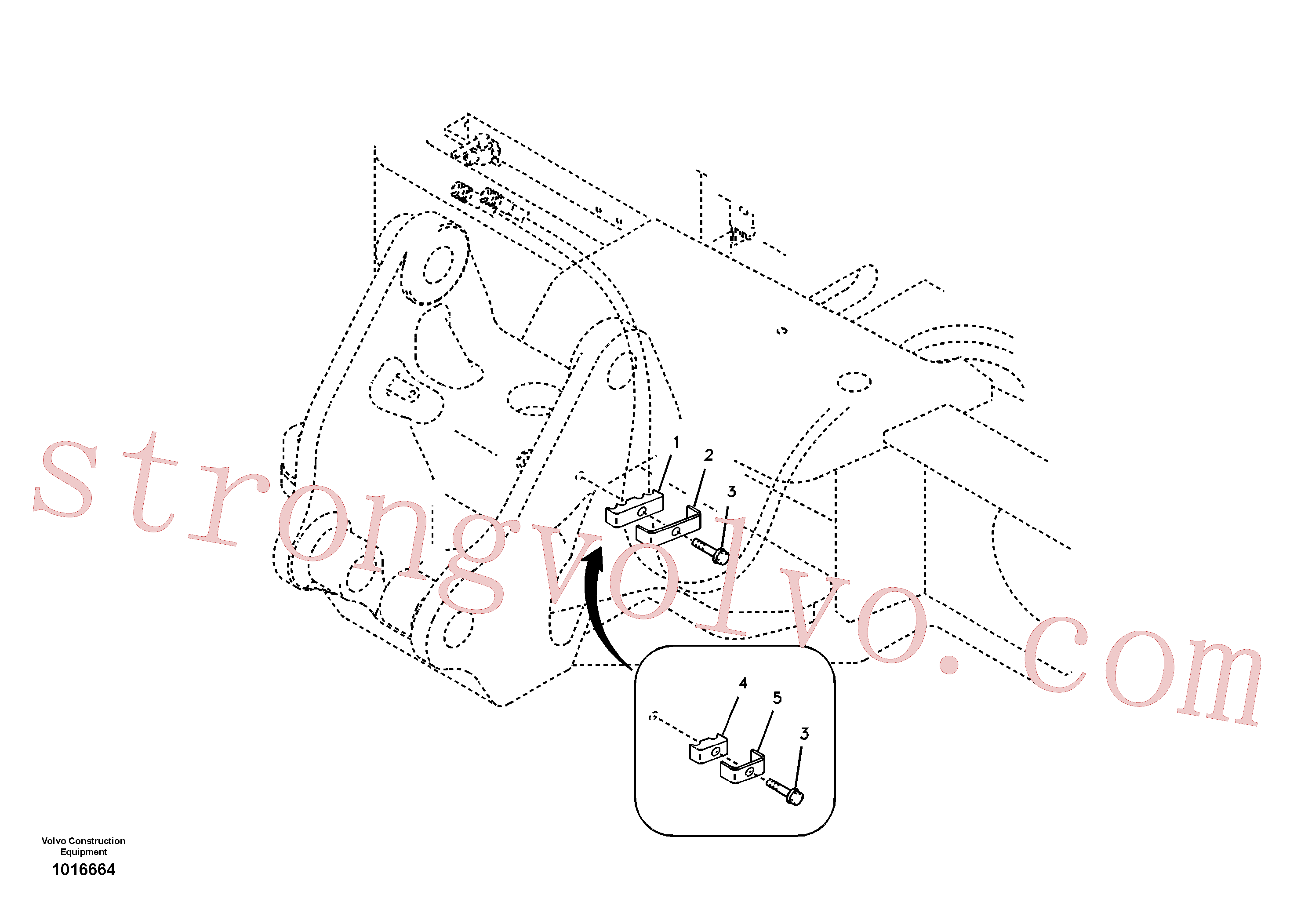 VOE14528852 Chapa Volvo escavadeira