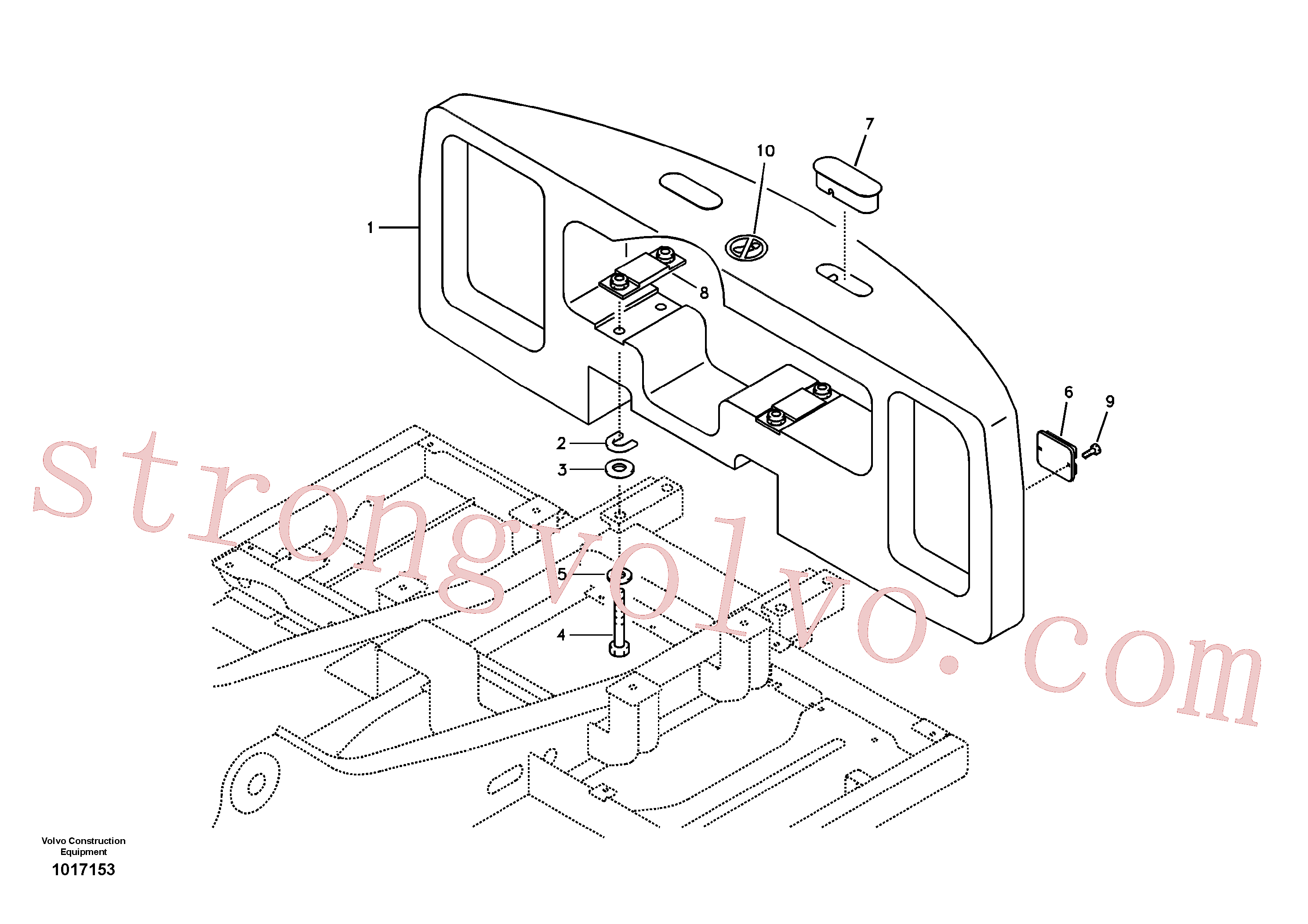 Volvo Montagem SA9211-33000 Arruela simples Acessórios