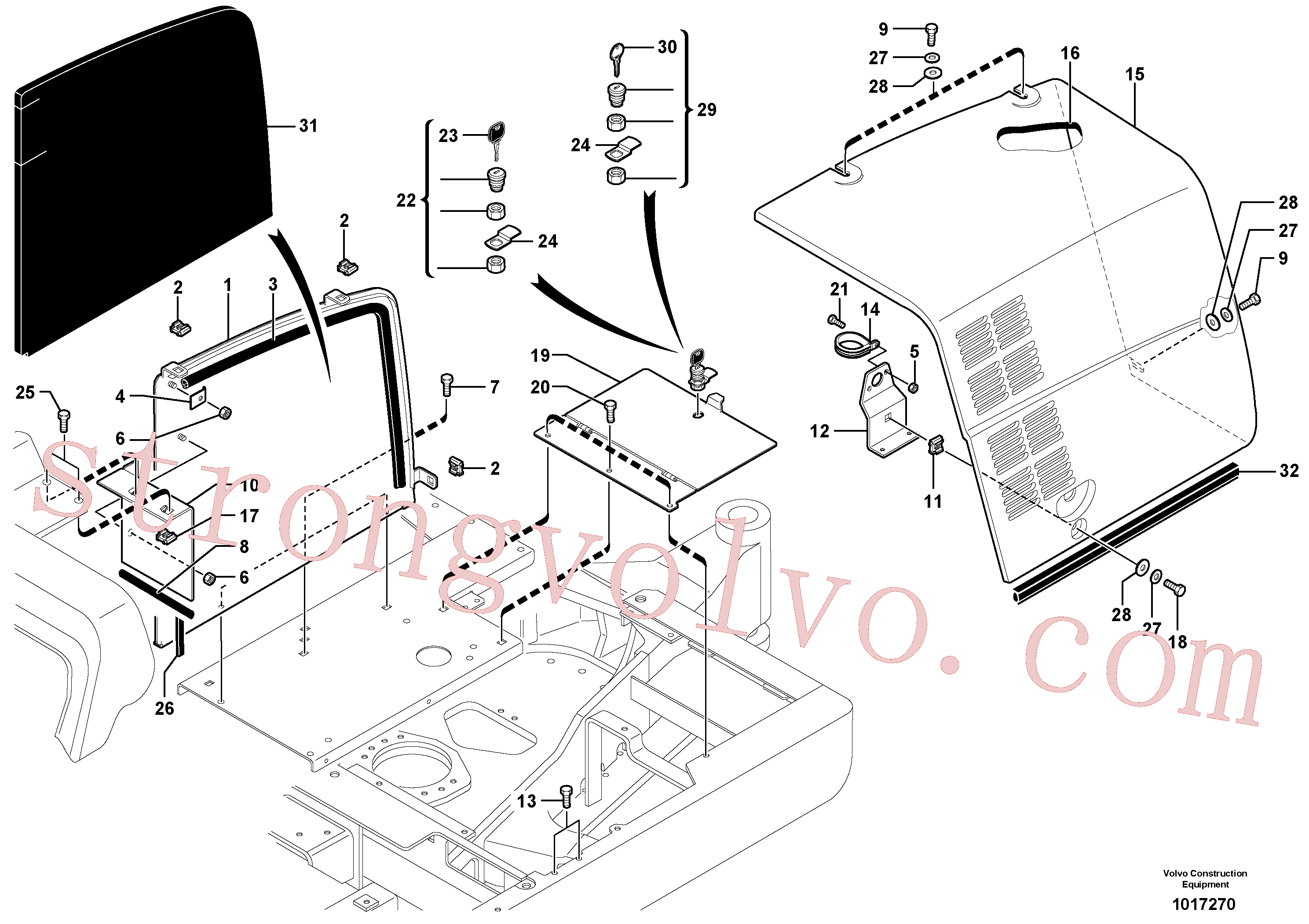 PJ4690097 Volvo(1017270 Montagem)