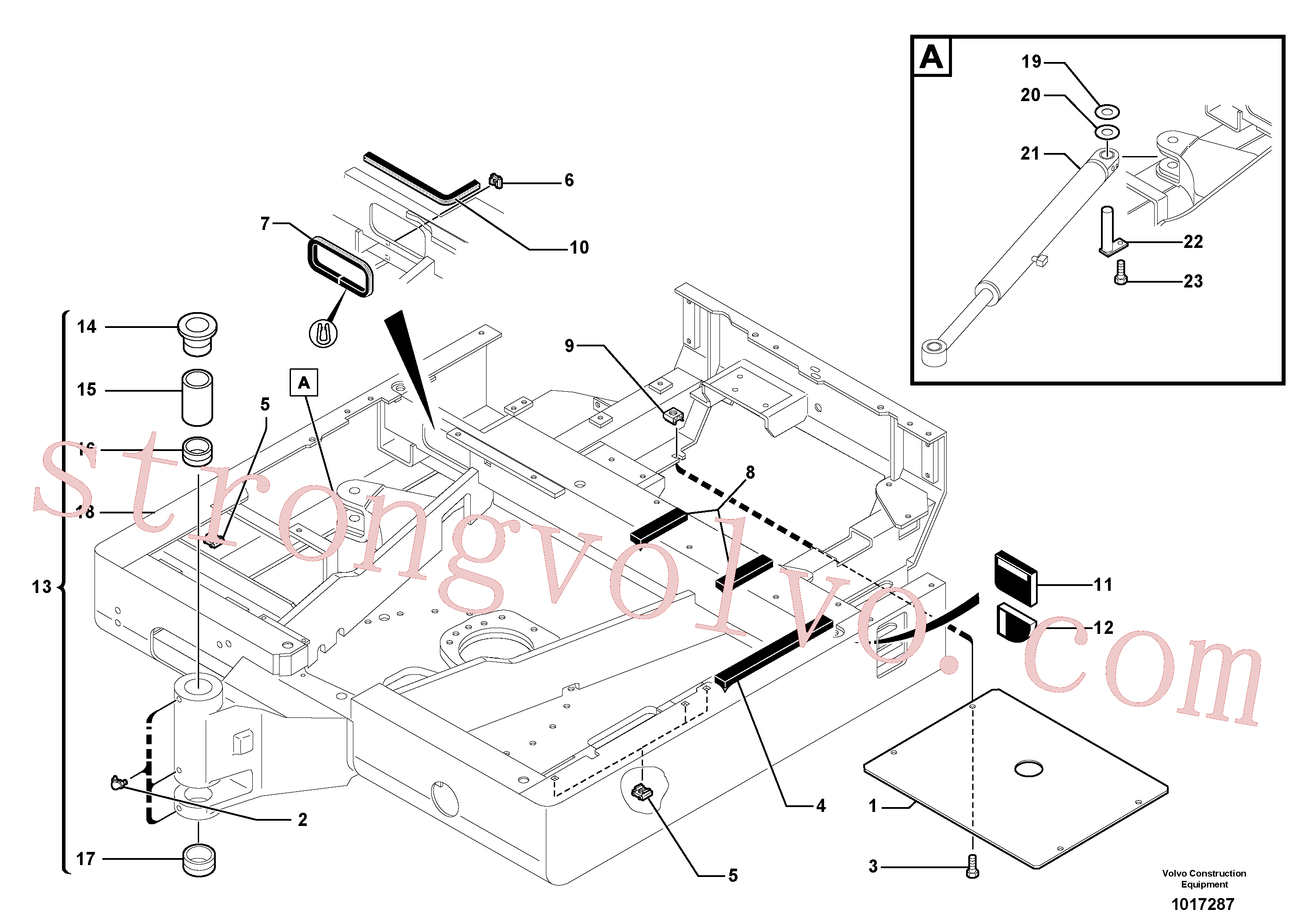 VOE946329 Volvo Plataforma(1017287 Montagem)