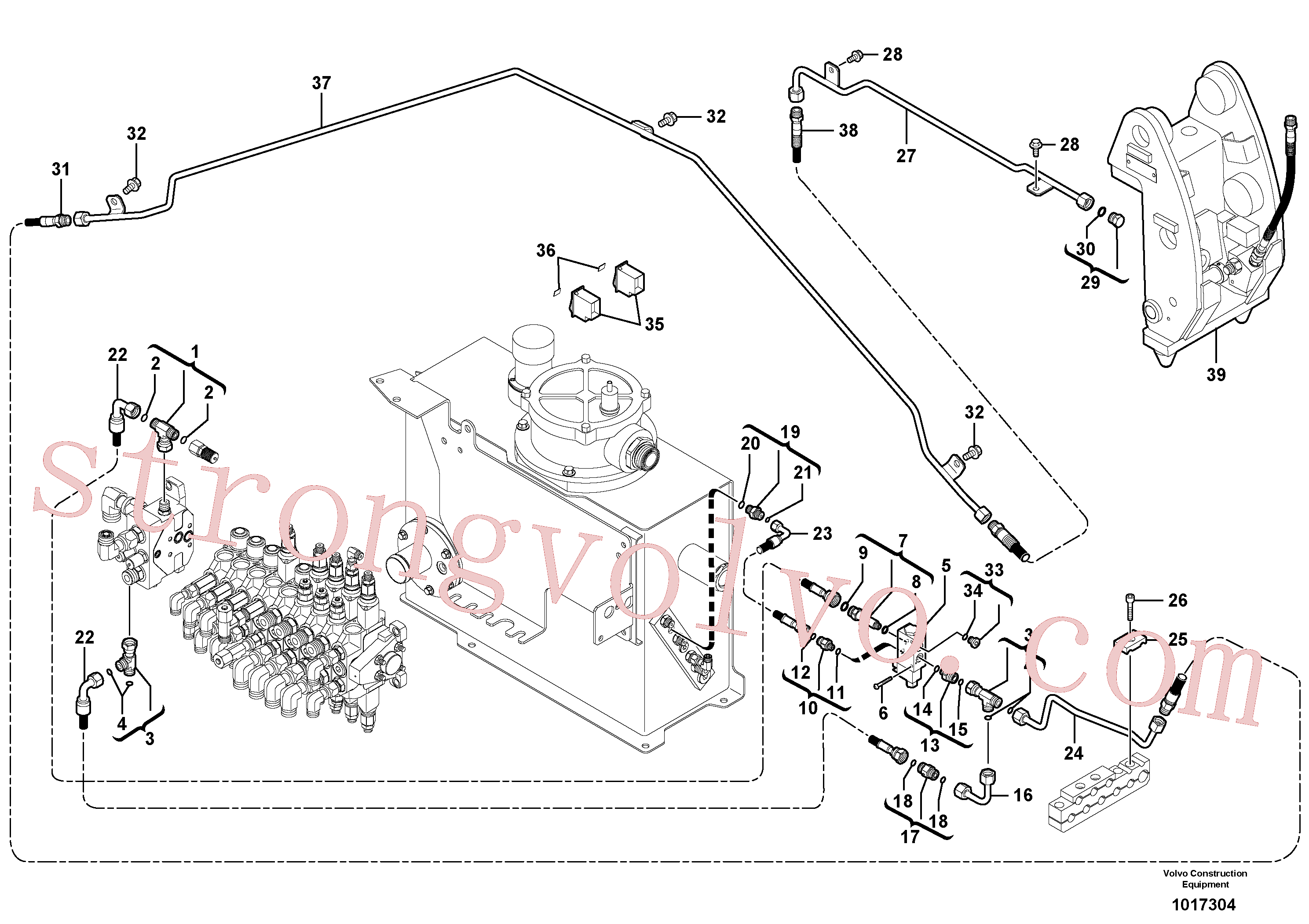 VOE969411 Volvo(1017304 Montagem)
