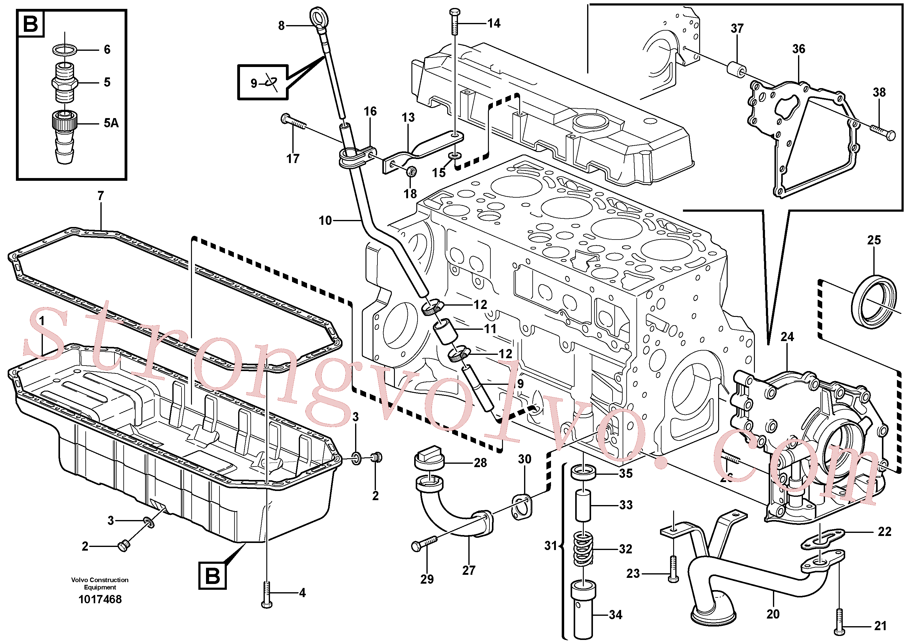 Volvo Montagem VOE11700272 Mola de compressão Acessórios