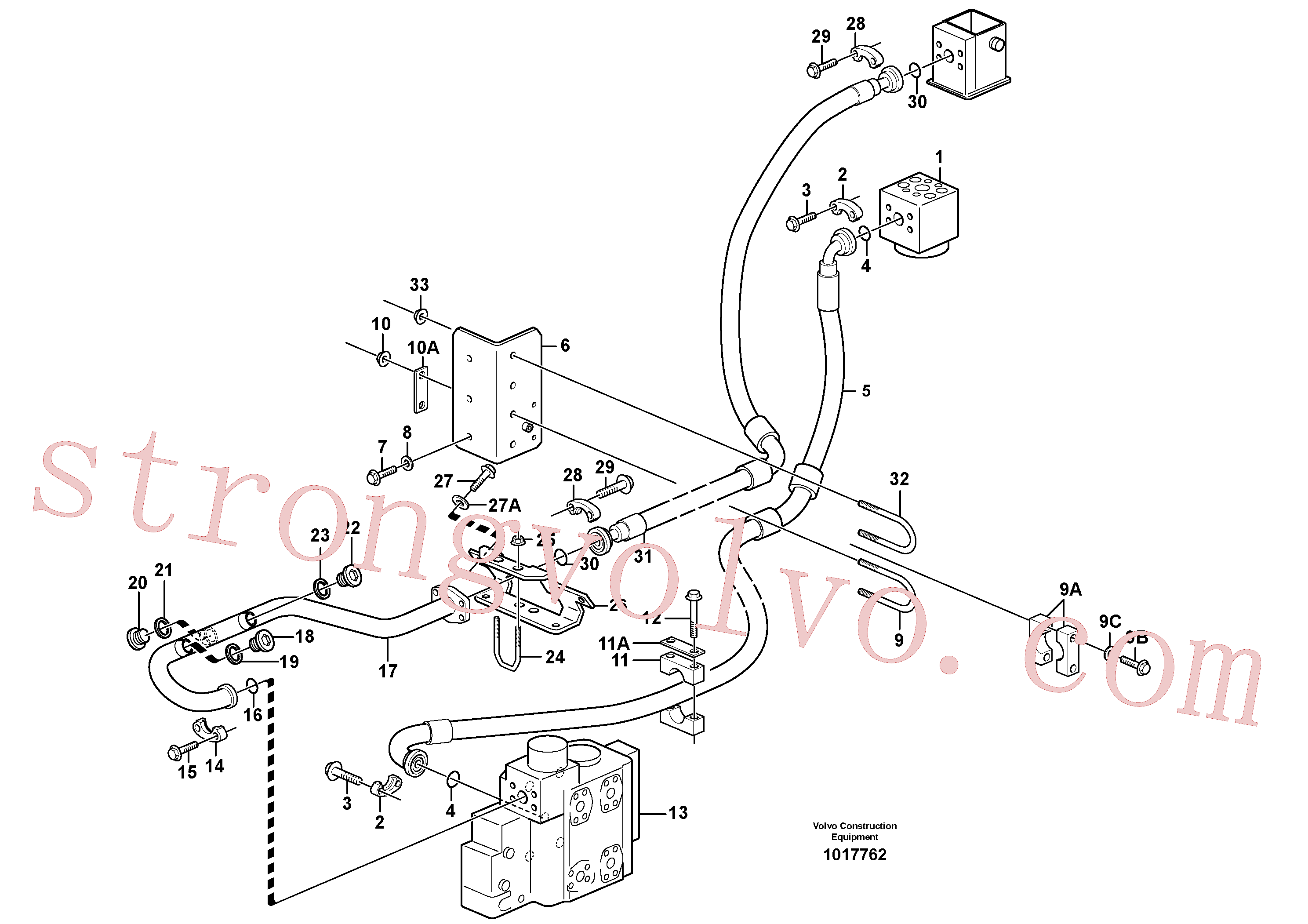 Atacado VOE14211586 Anel-o Volvo escavadeira