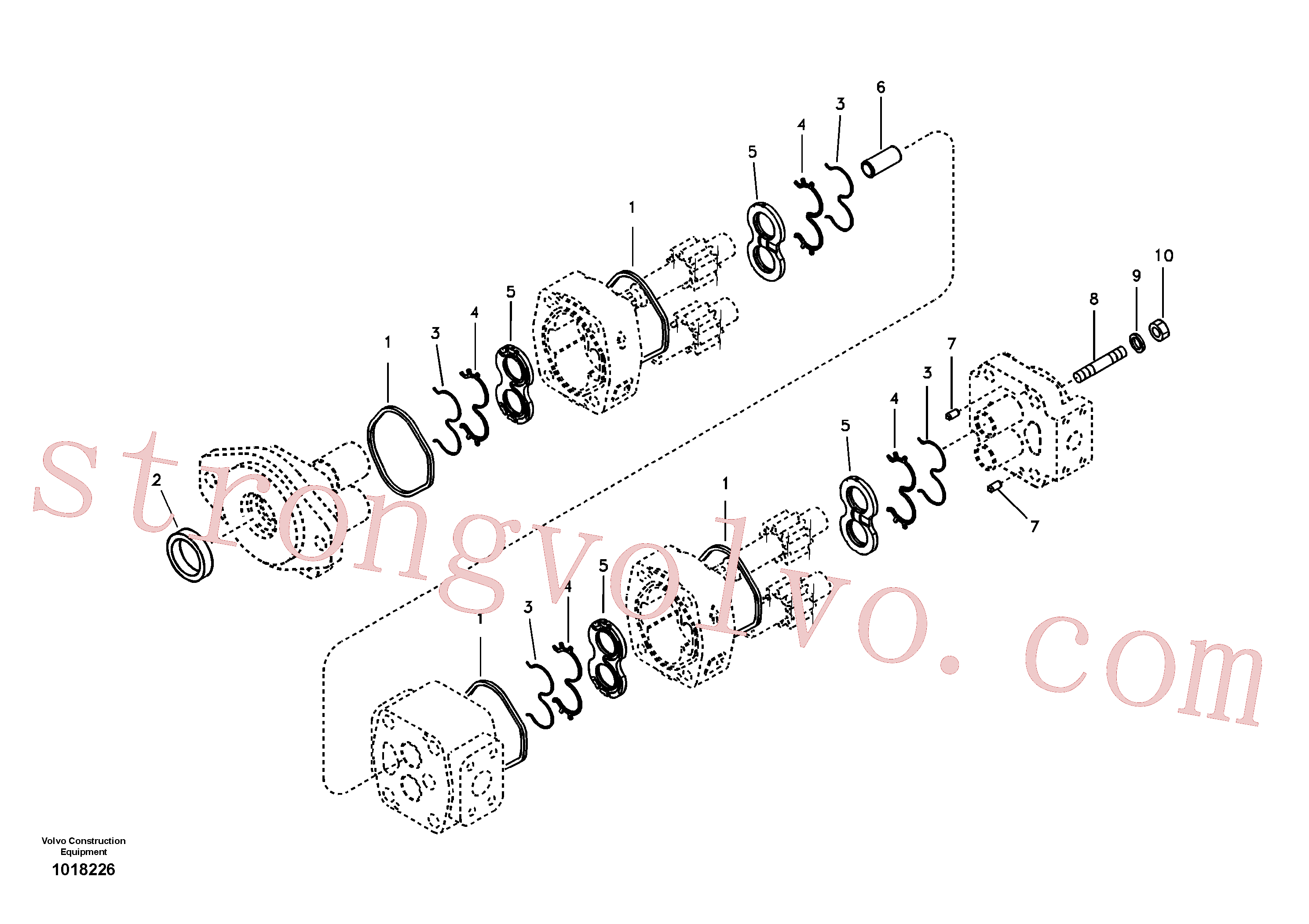 VOE14880570 Prisioneiro Volvo escavadeira