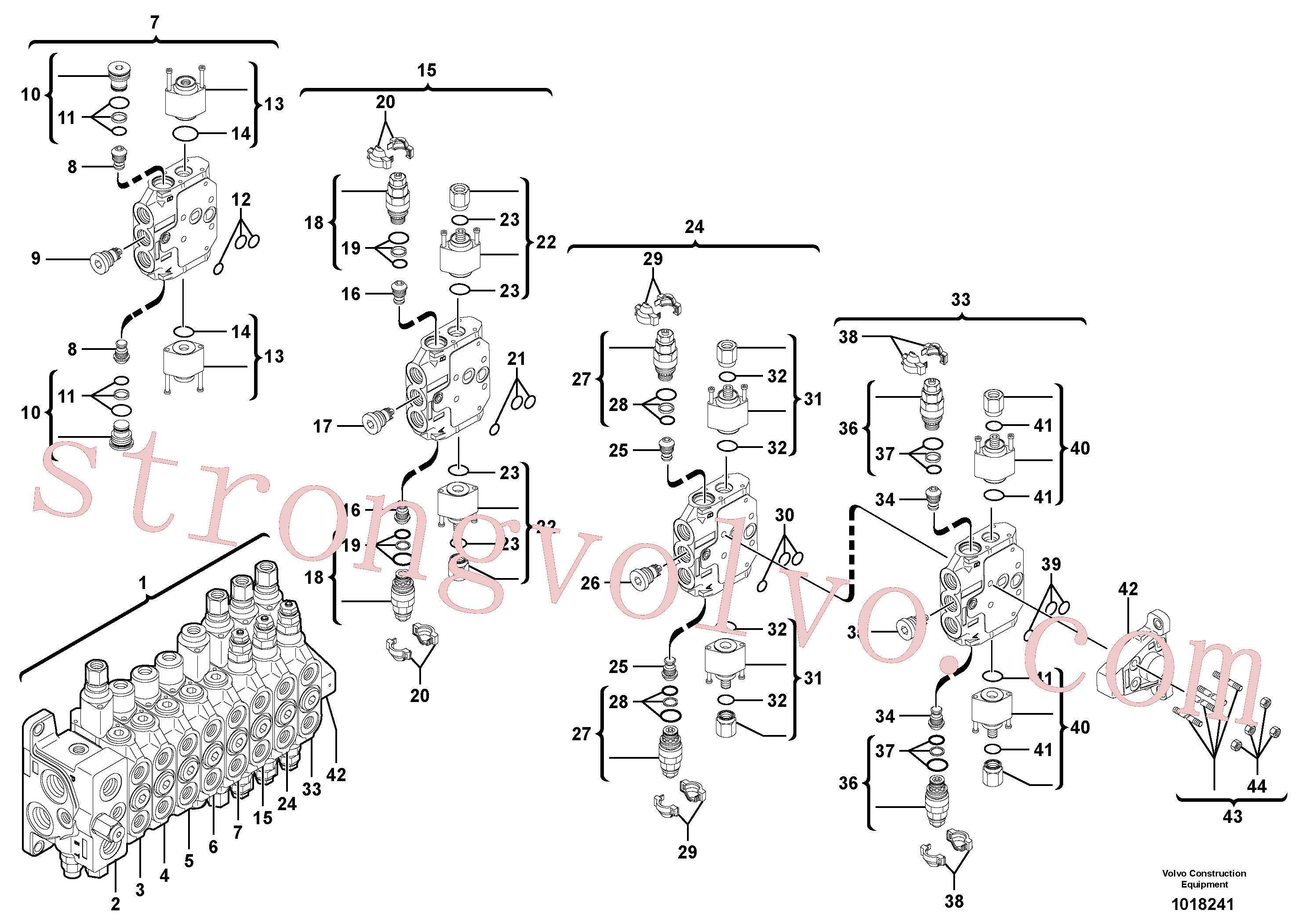 PJ7418404 Volvo(1018241 Montagem)