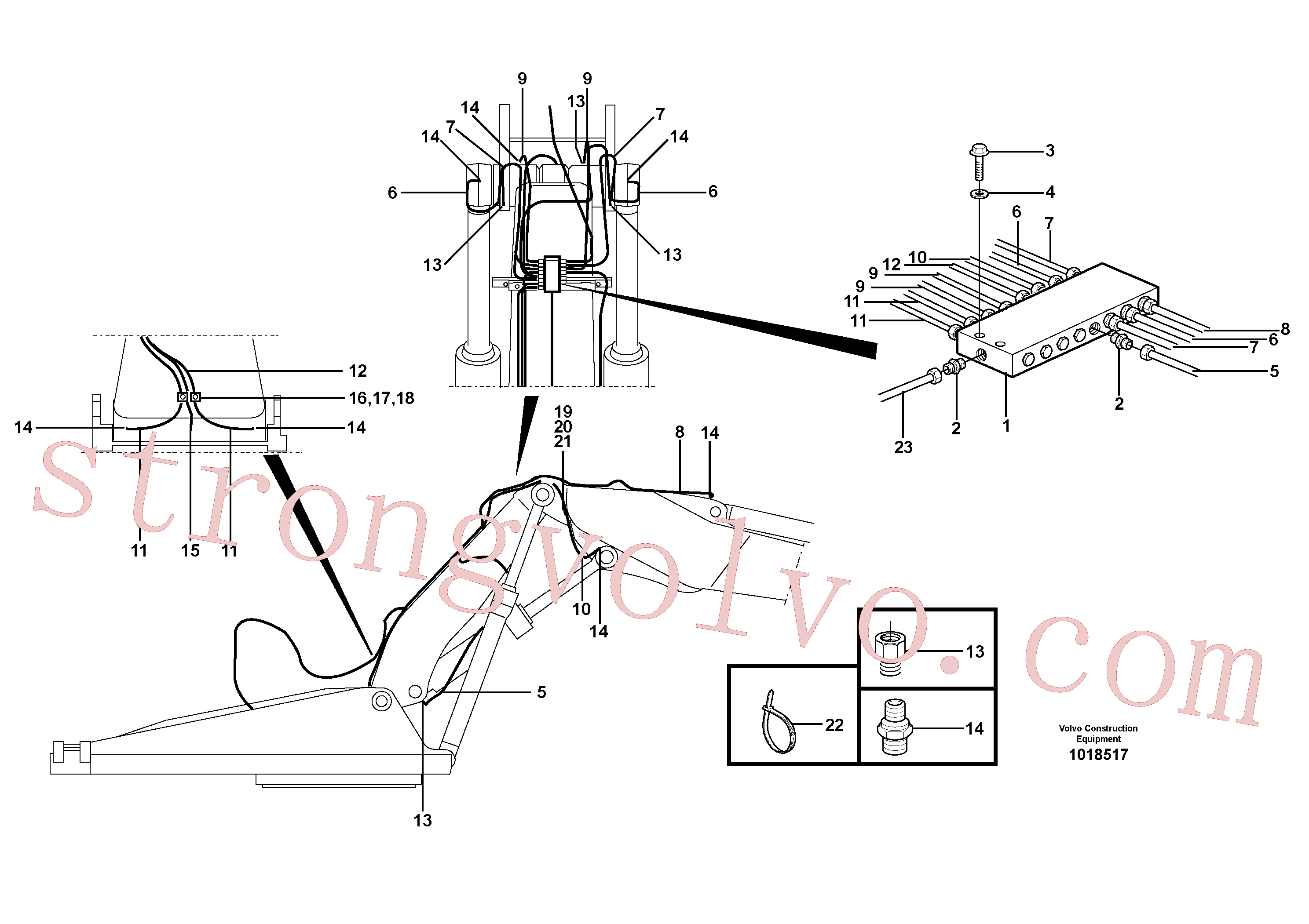 VOE14372435 Volvo(1018517 Montagem)