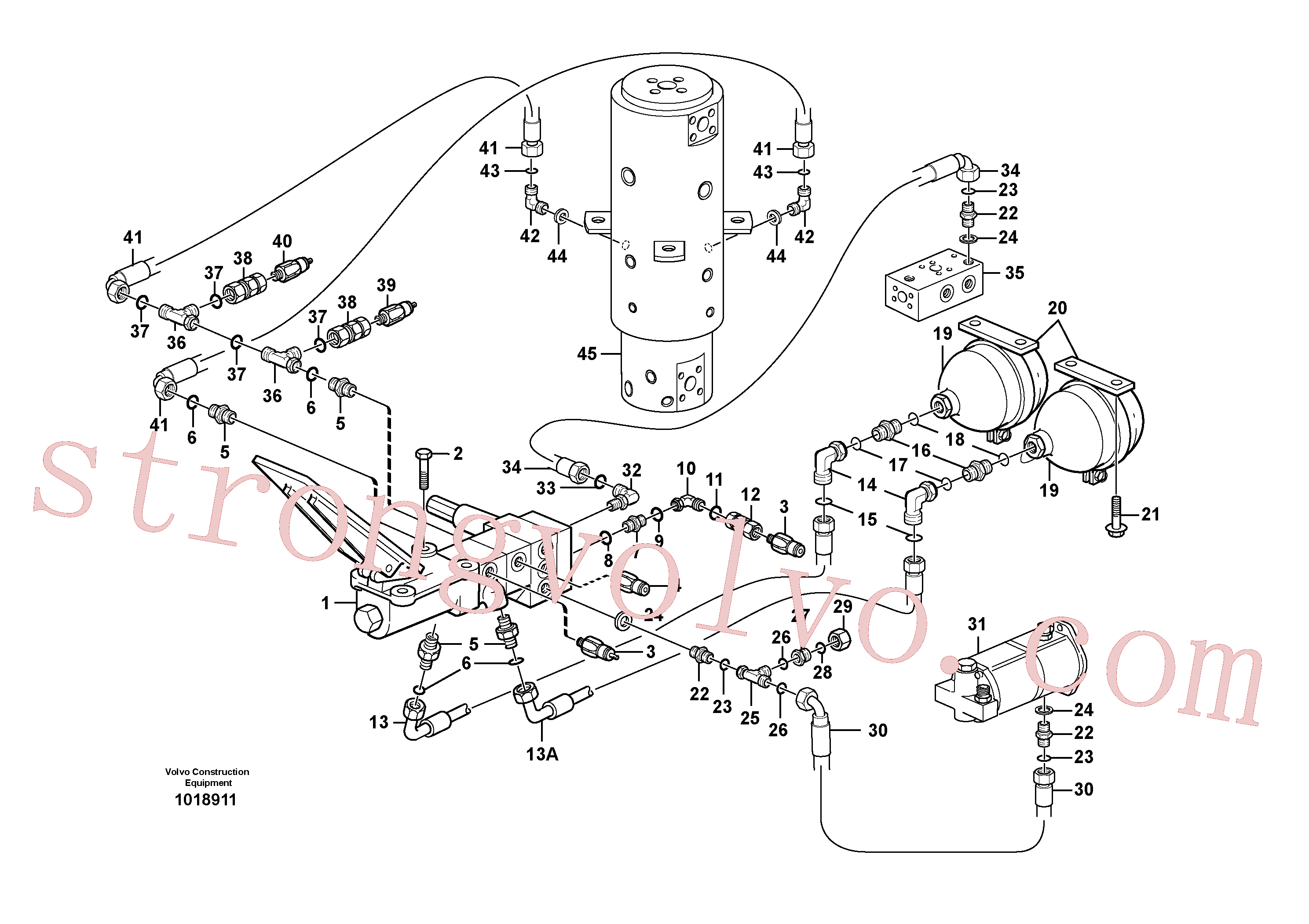 VOE14370253 Volvo(1018911 Montagem)