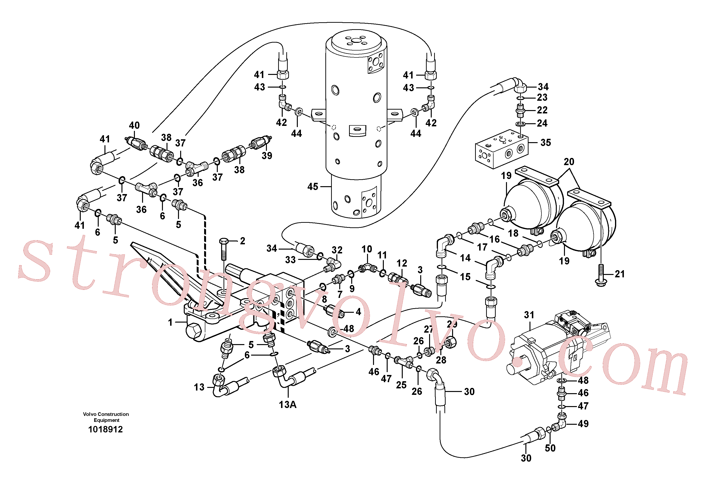 VOE14370290 Volvo(1018912 Montagem)