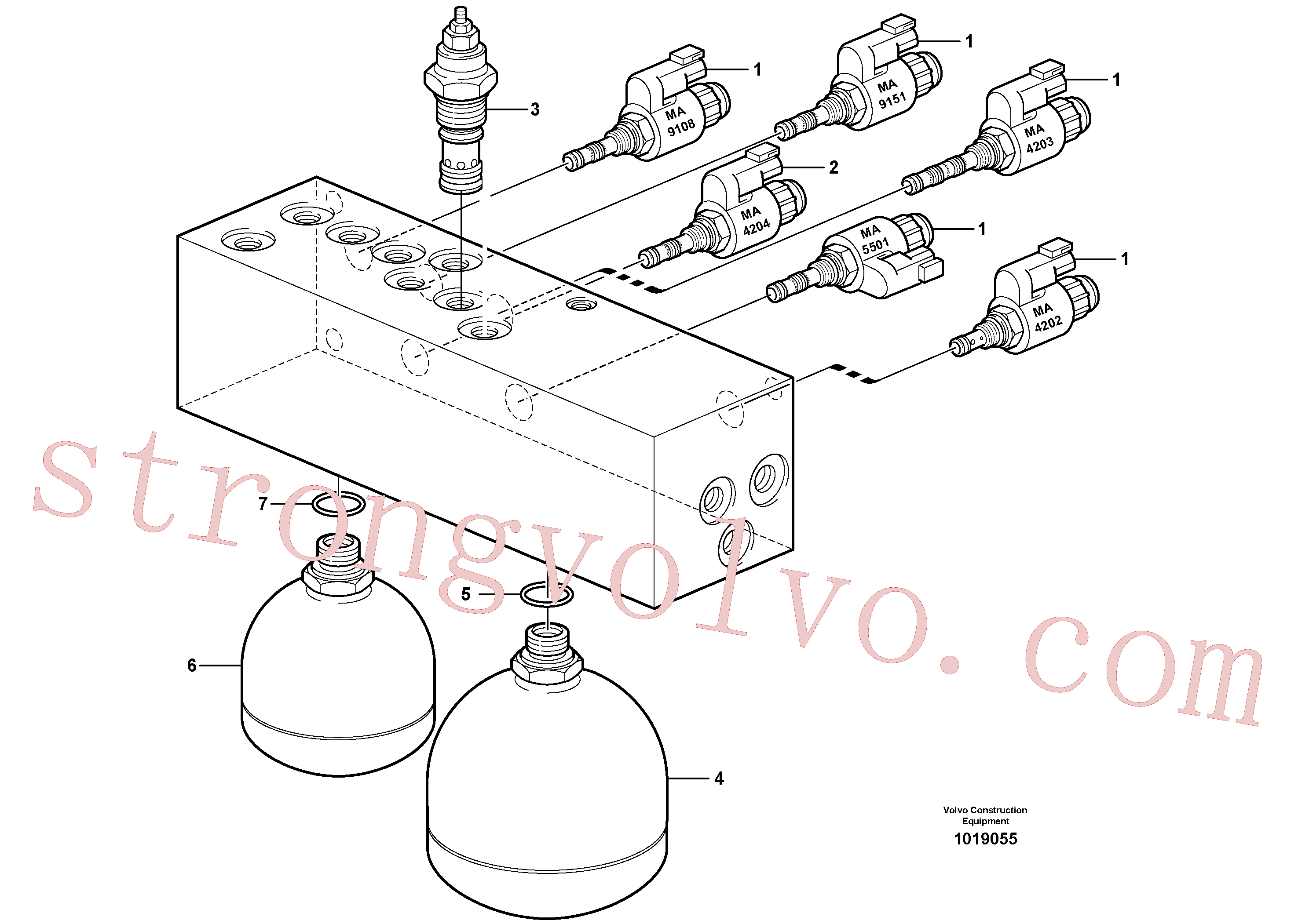 VOE11708661 Volvo(1019055 Montagem)