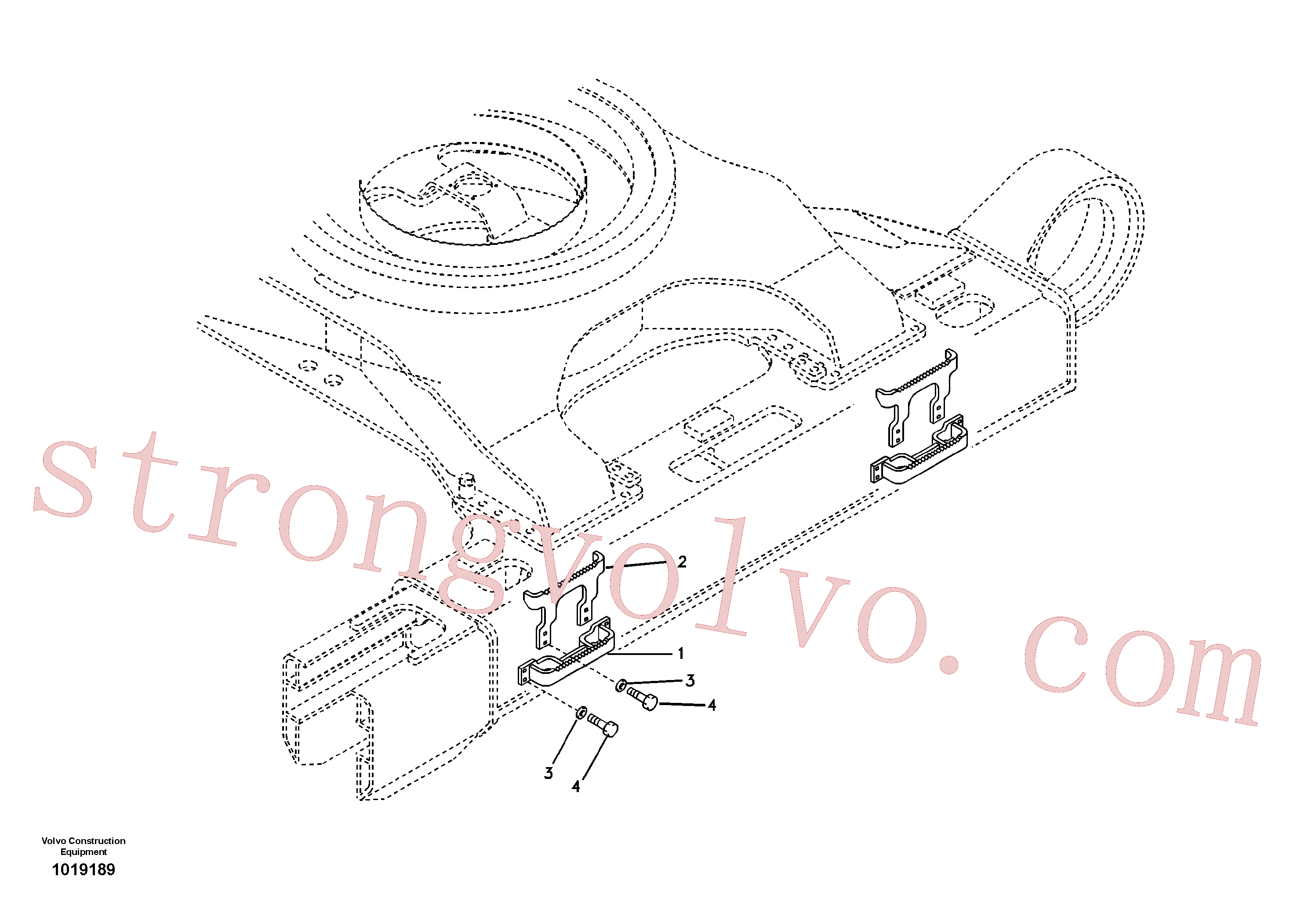 VOE993033 Volvo Degrau(1019189 Montagem)