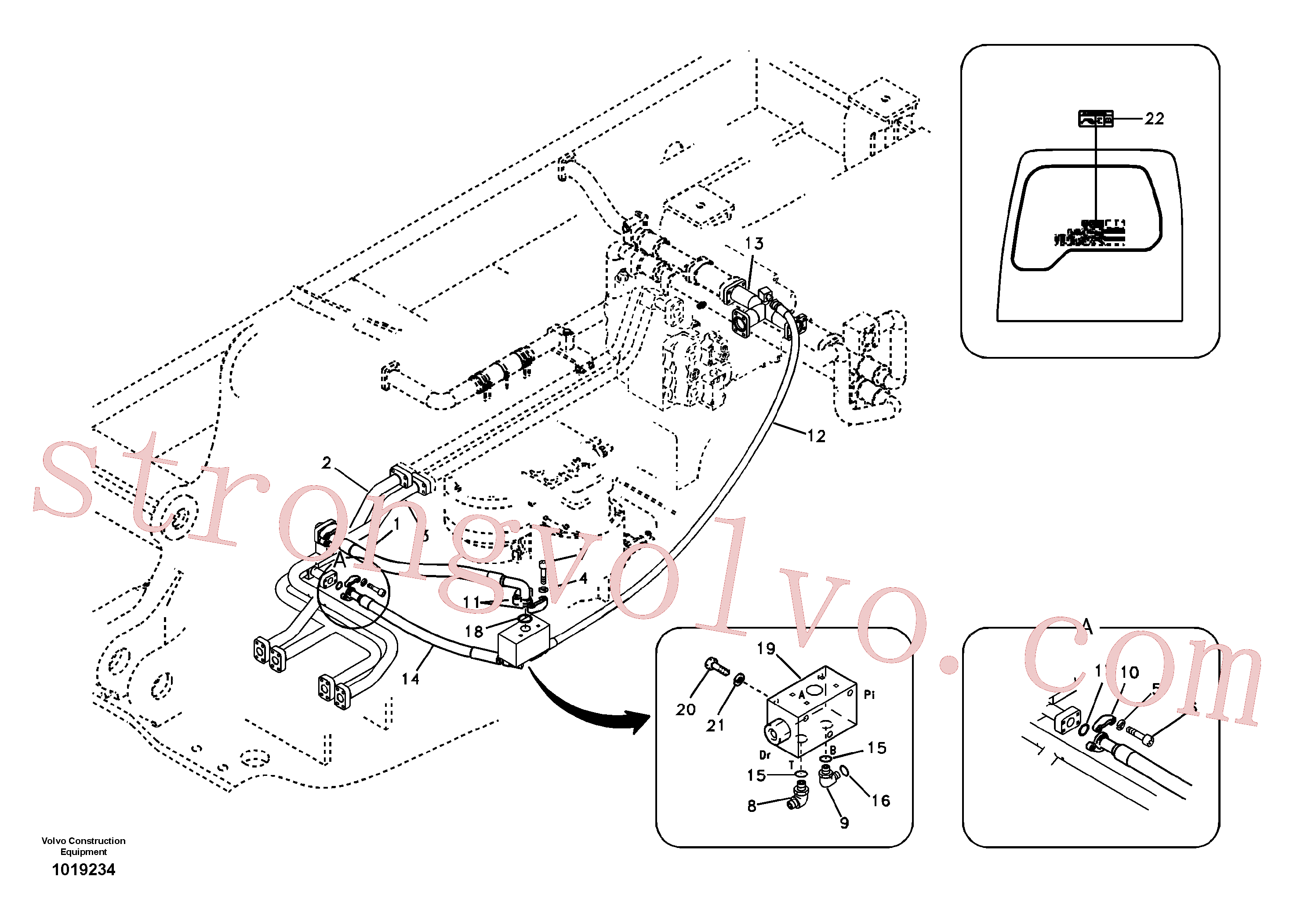 VOE938433 Xtraflex/5000 Inscreva-se para Volvo Acessórios para escavadeira