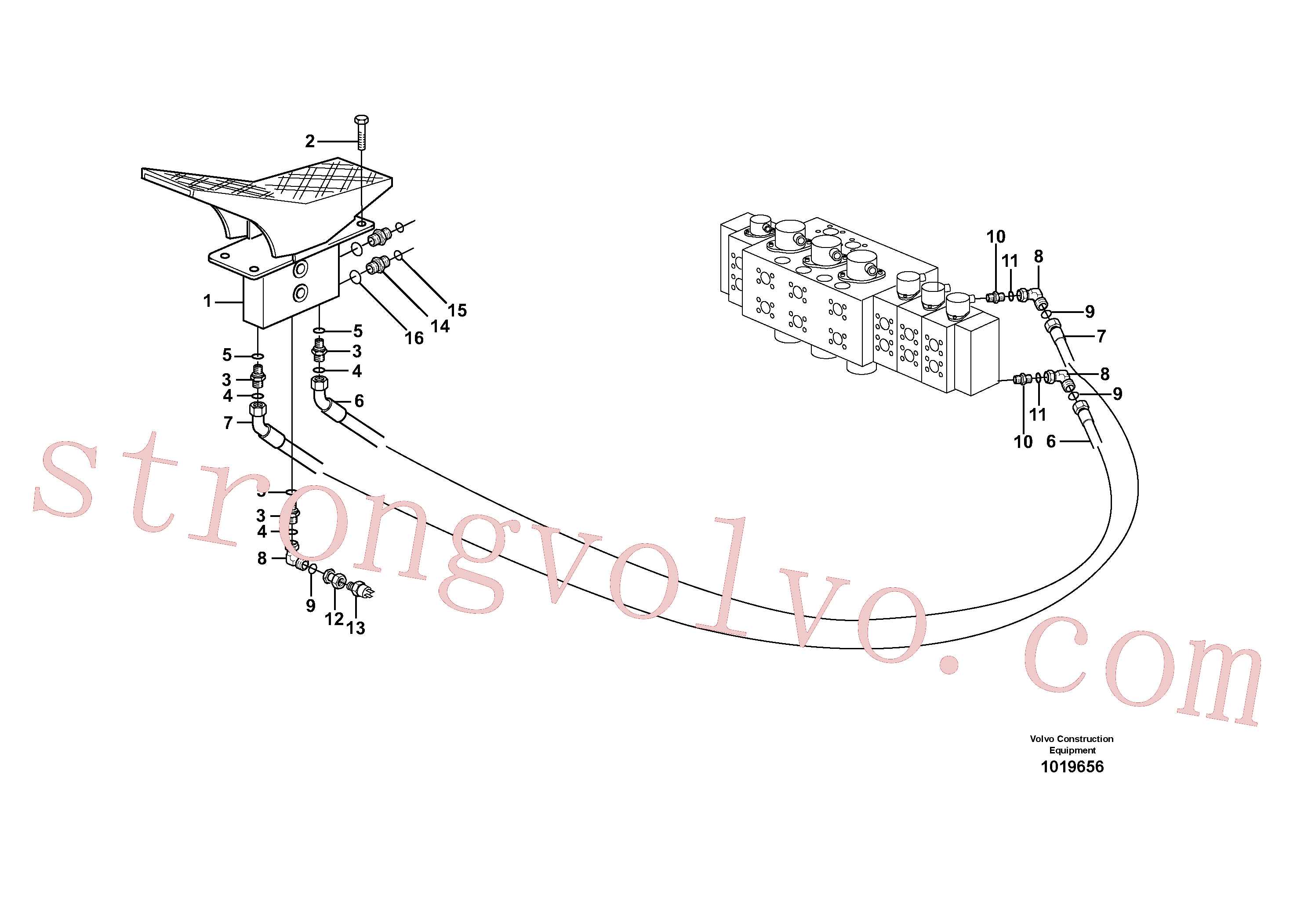 VOE14371650 Volvo(1019656 Montagem)