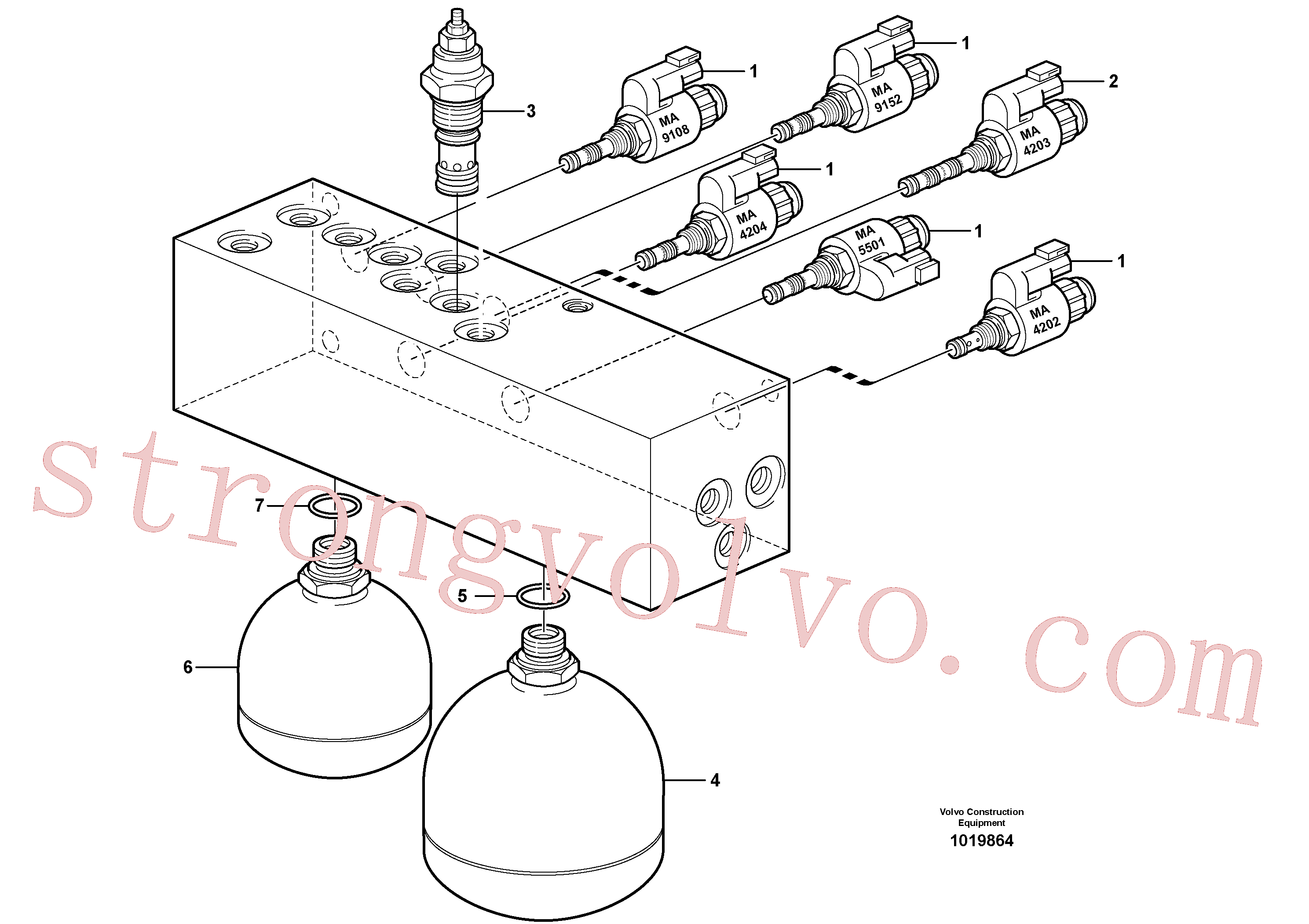 VOE11708661 Volvo(1019864 Montagem)