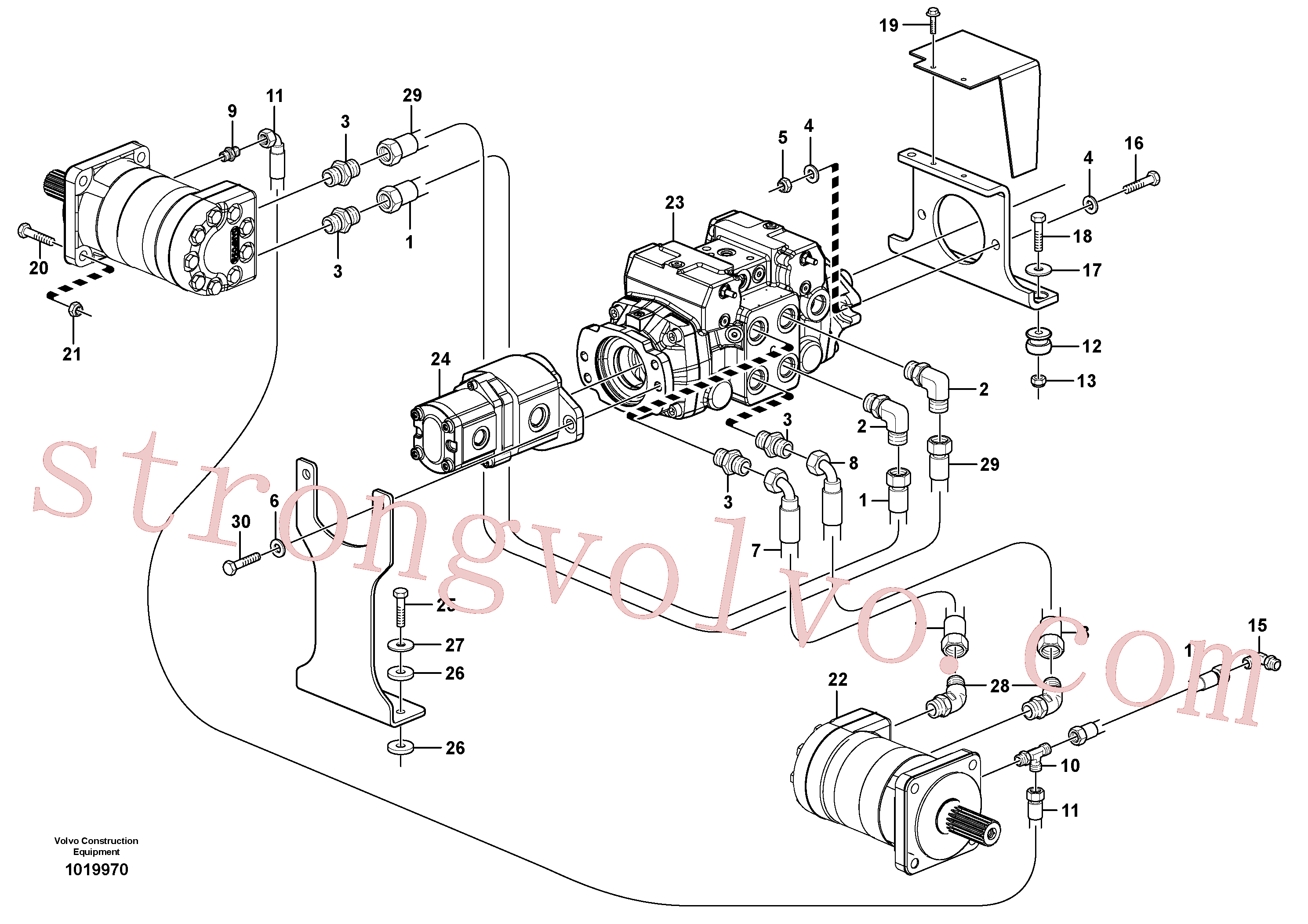 VOE14014916 Volvo(1019970 Montagem)