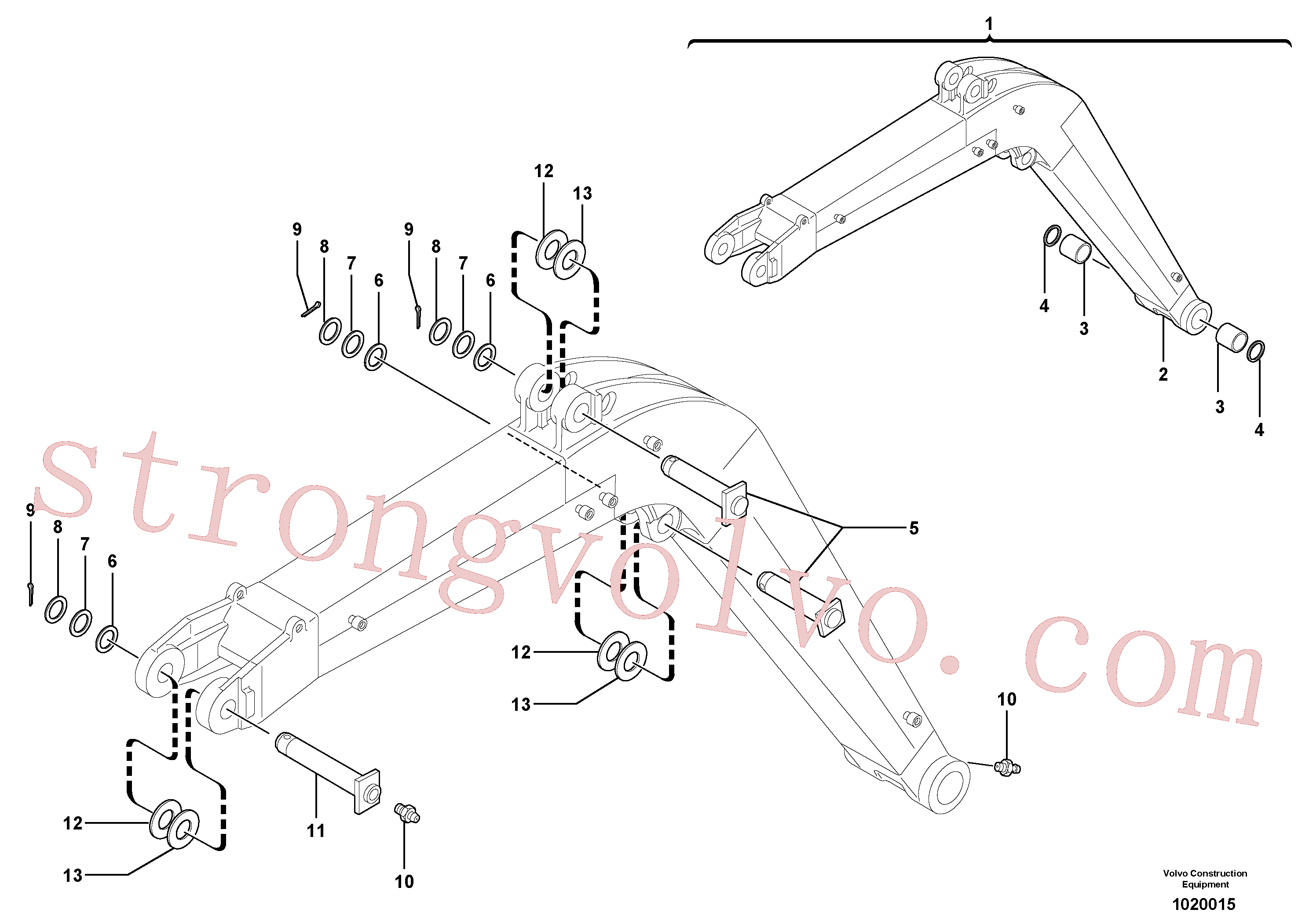 VOE11805851 Volvo Lança(1020015 Montagem)