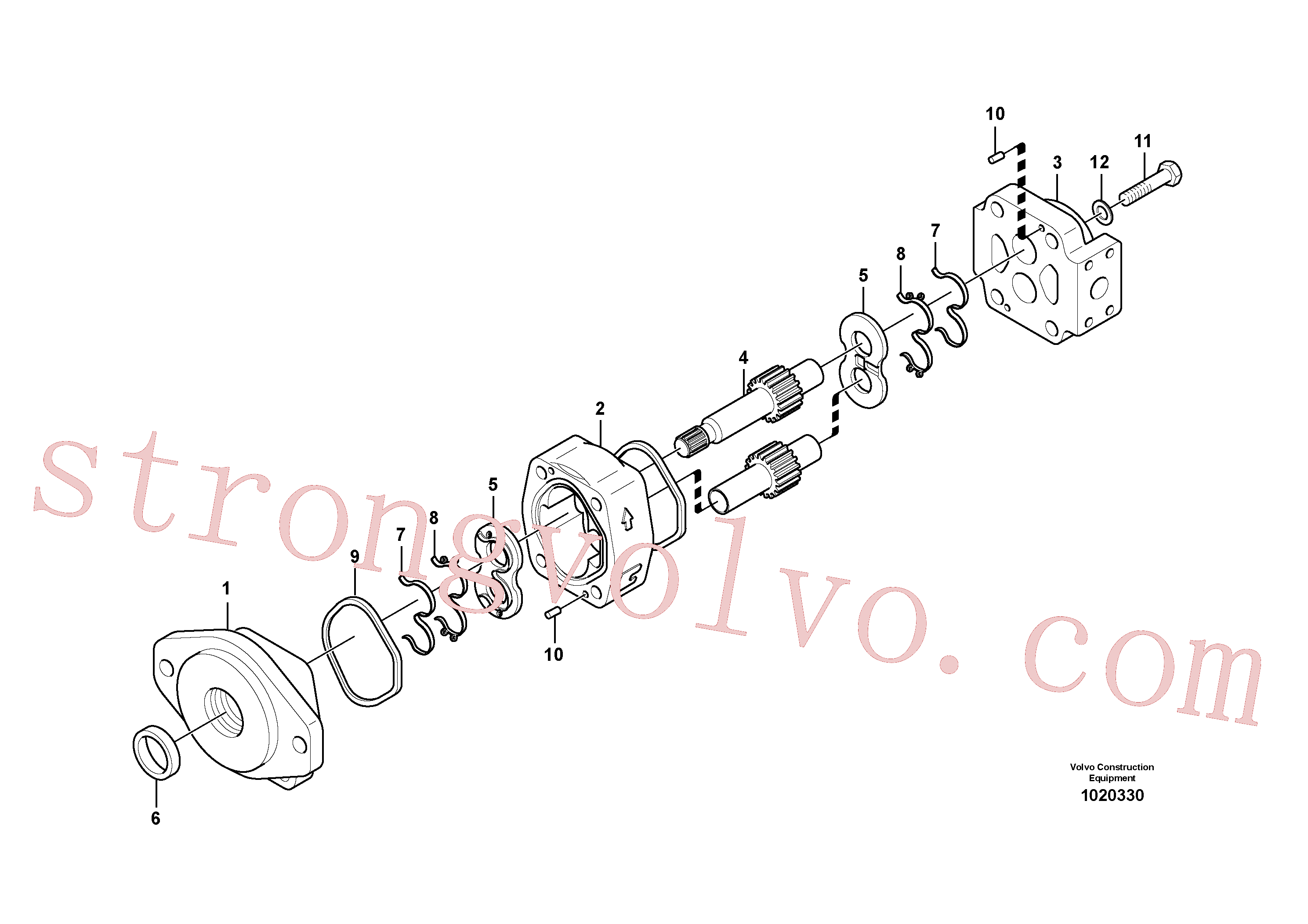 Volvo Montagem VOE14552253 Parafuso Acessórios