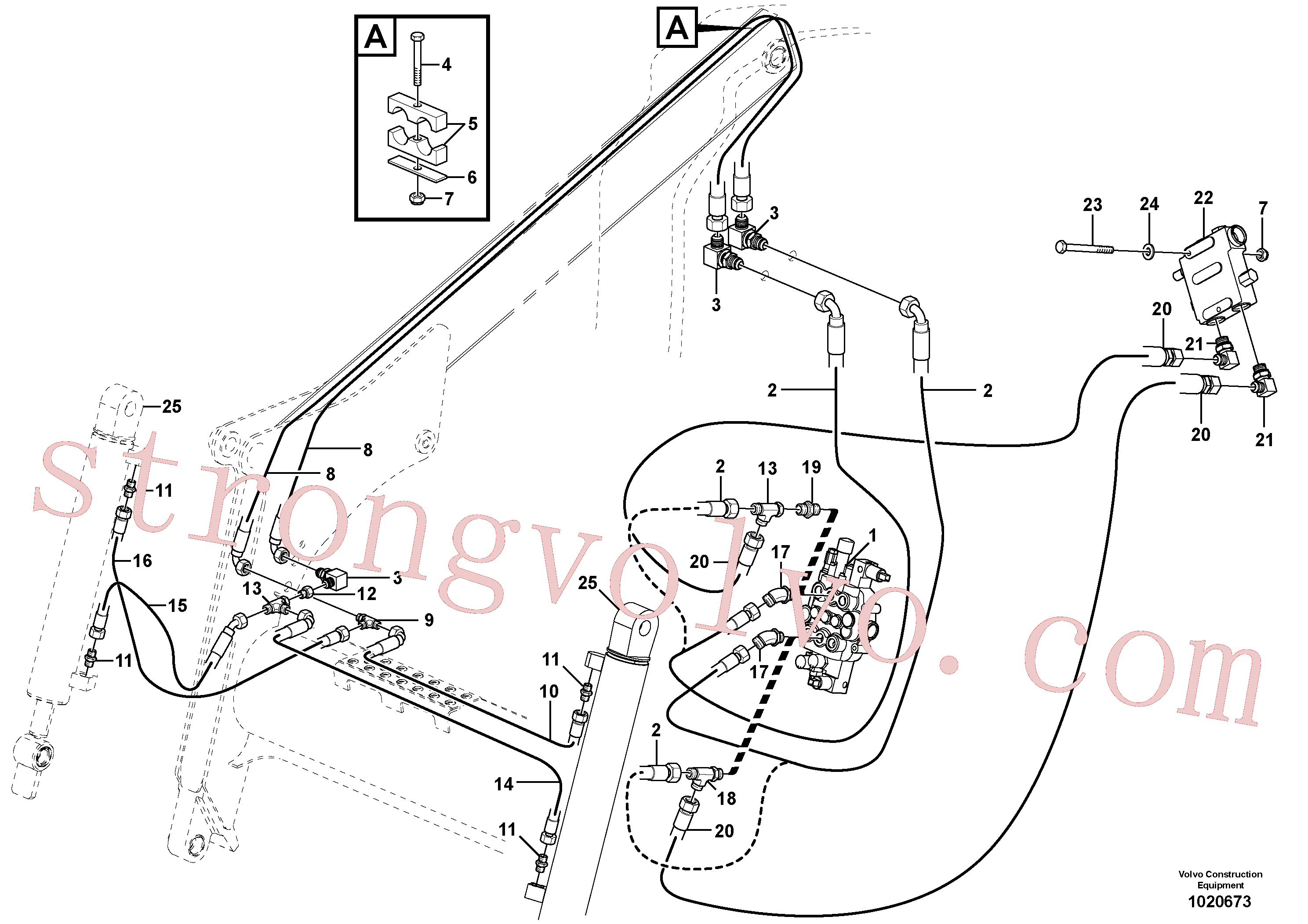 Volvo Montagem VOE11842067 Válvula Acessórios