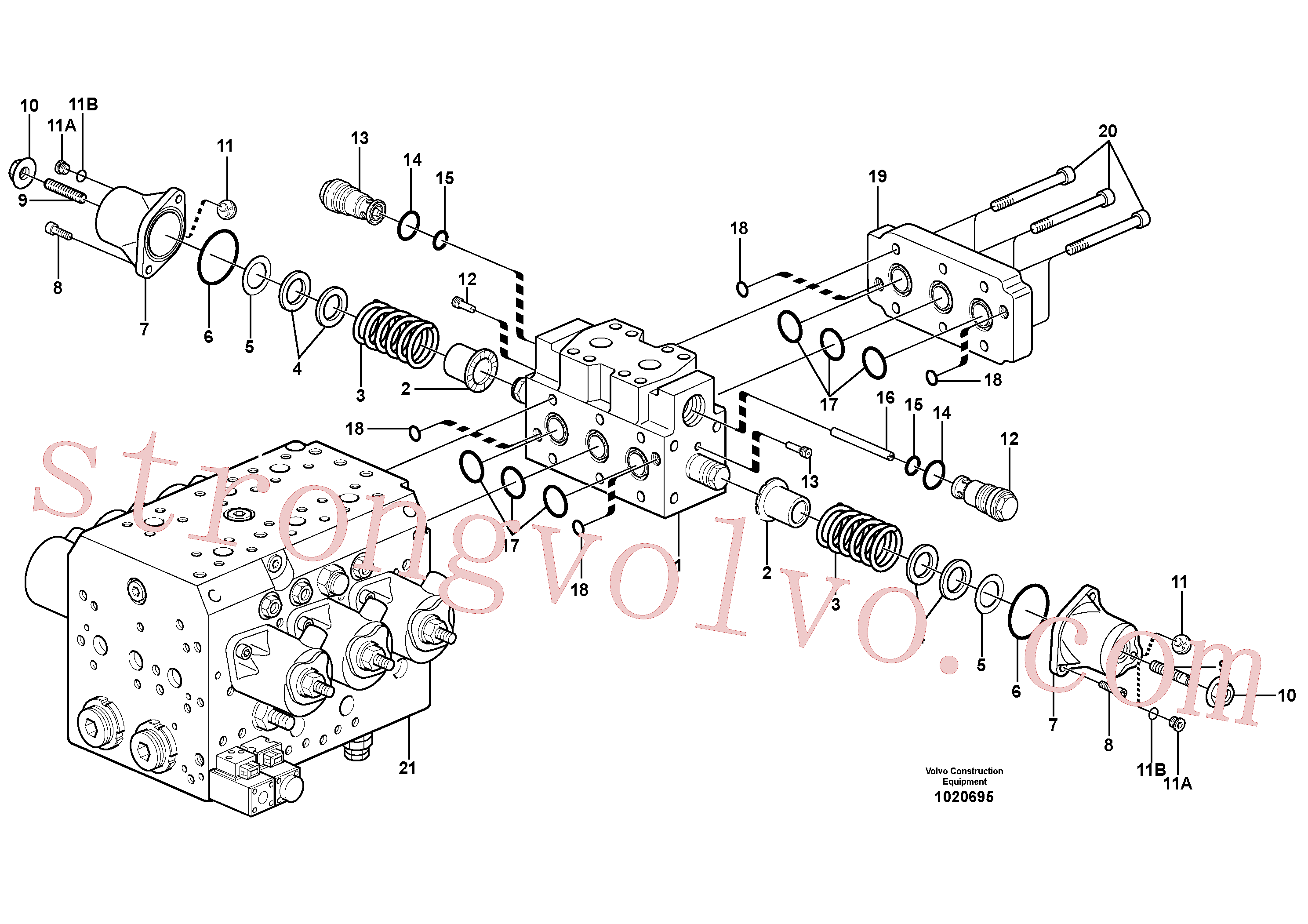 VOE11711039 Volvo(1020695 Montagem)