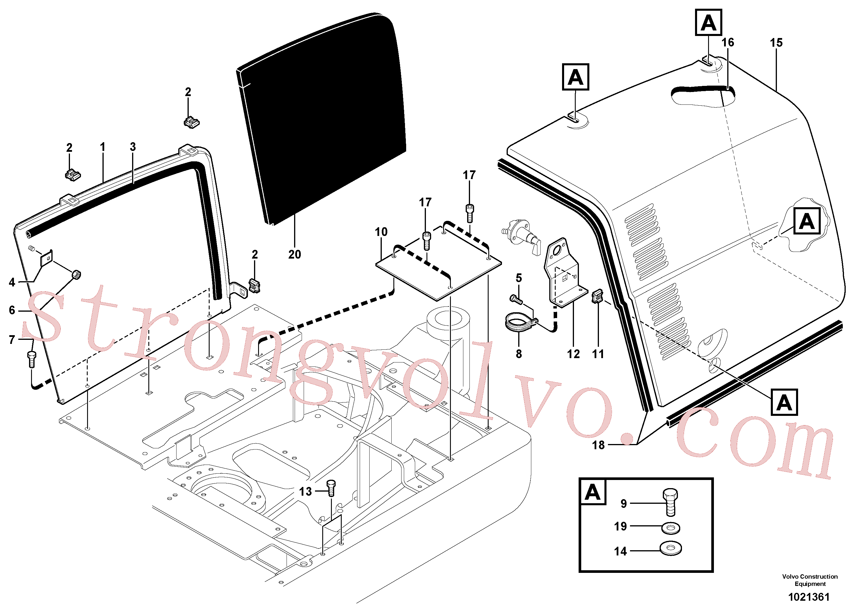 PJ4380037 Volvo(1021361 Montagem)