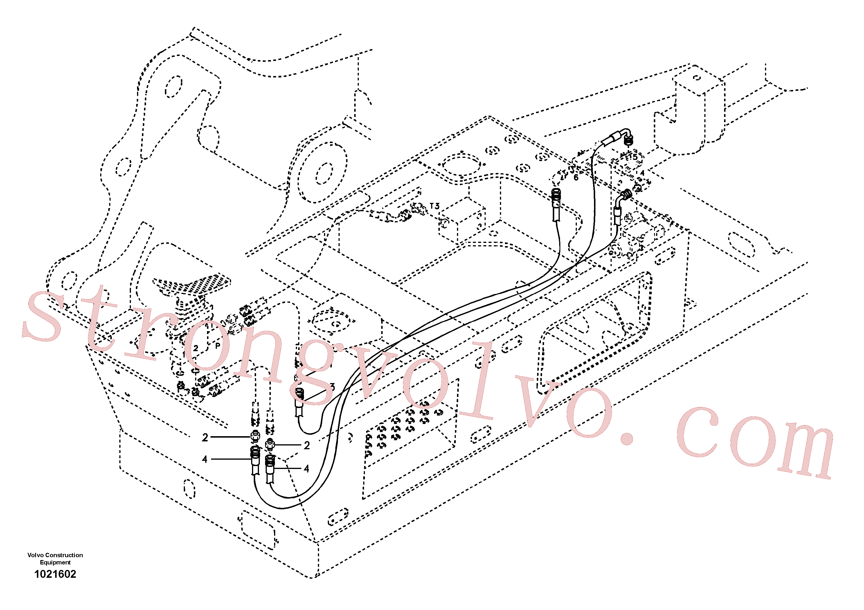 SA9451-02209 Volvo(1021602 Montagem)