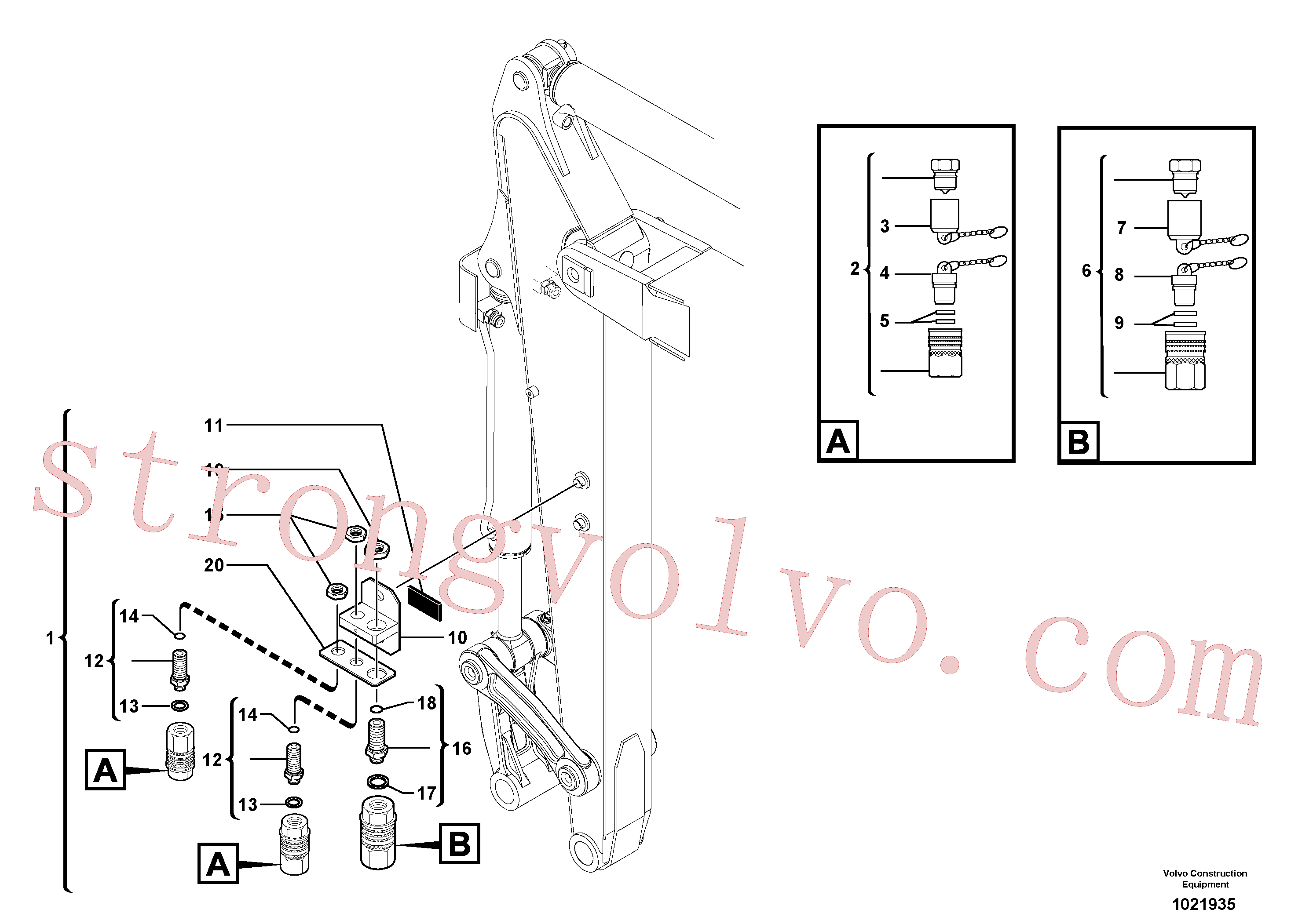 VOE11804110 Volvo(1021935 Montagem)