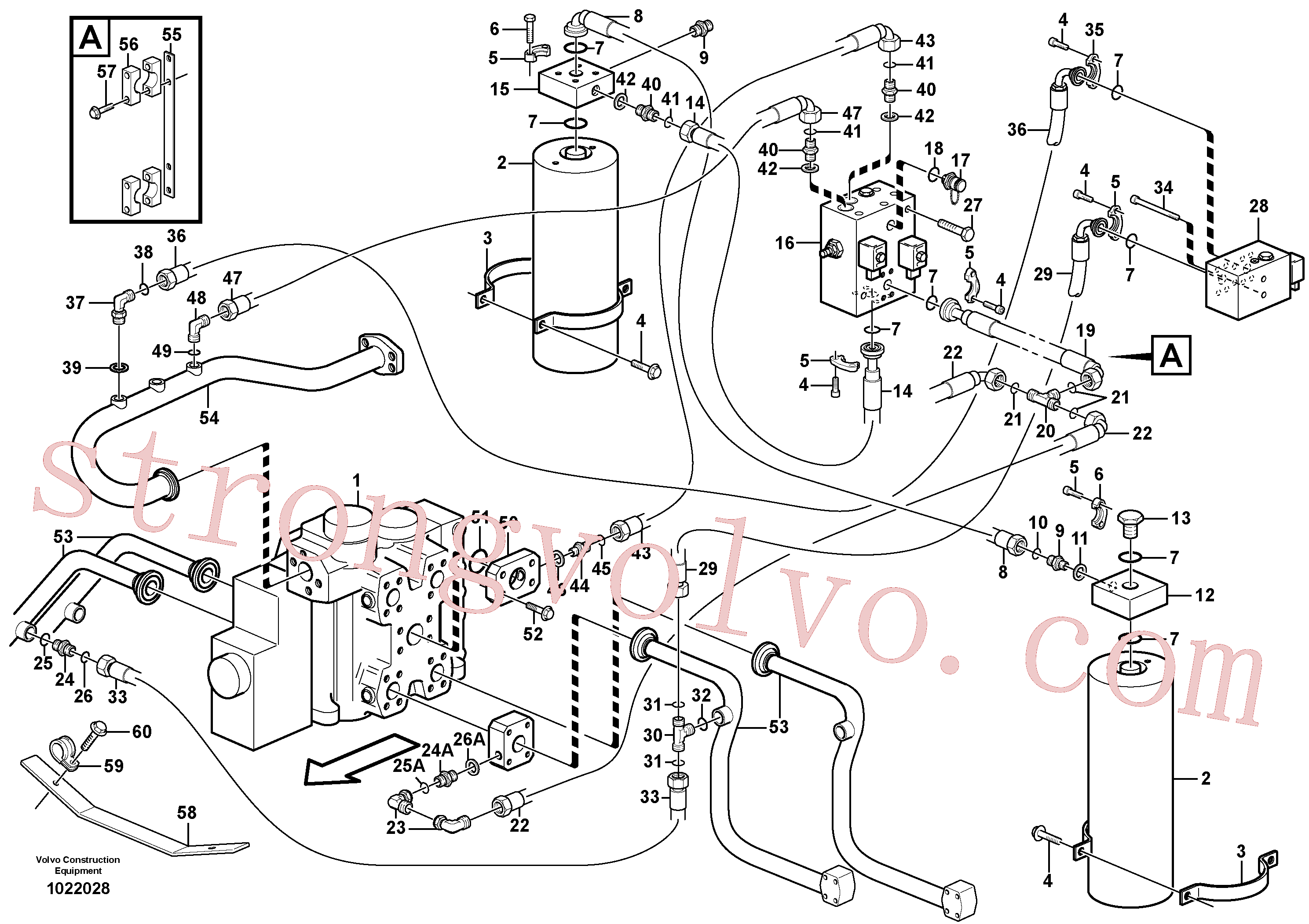 Volvo Acessórios para escavadeira VOE11714081 Bobina Acessórios