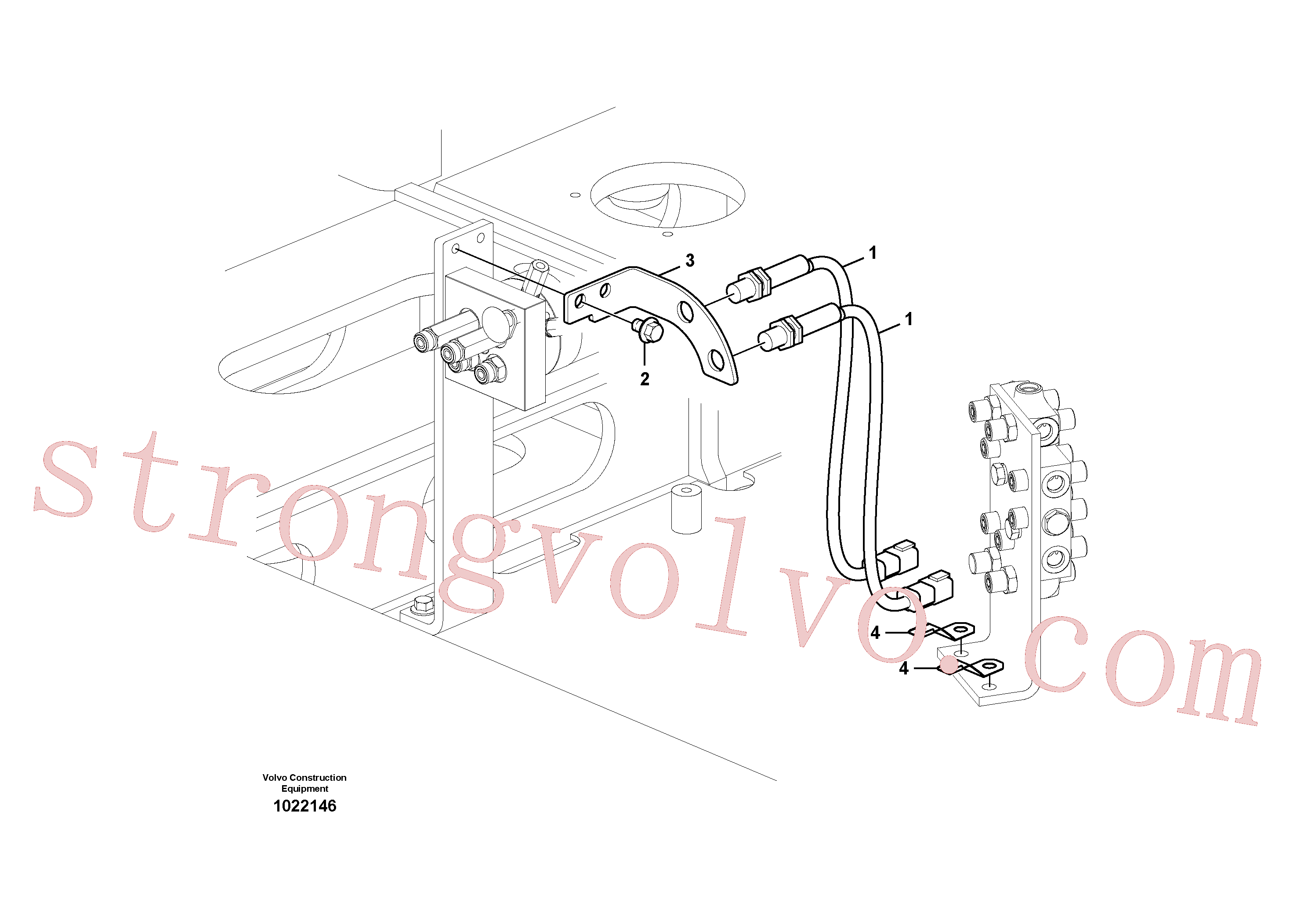 VOE14522575 Volvo Sensor eléctrico(1022146 Montagem)