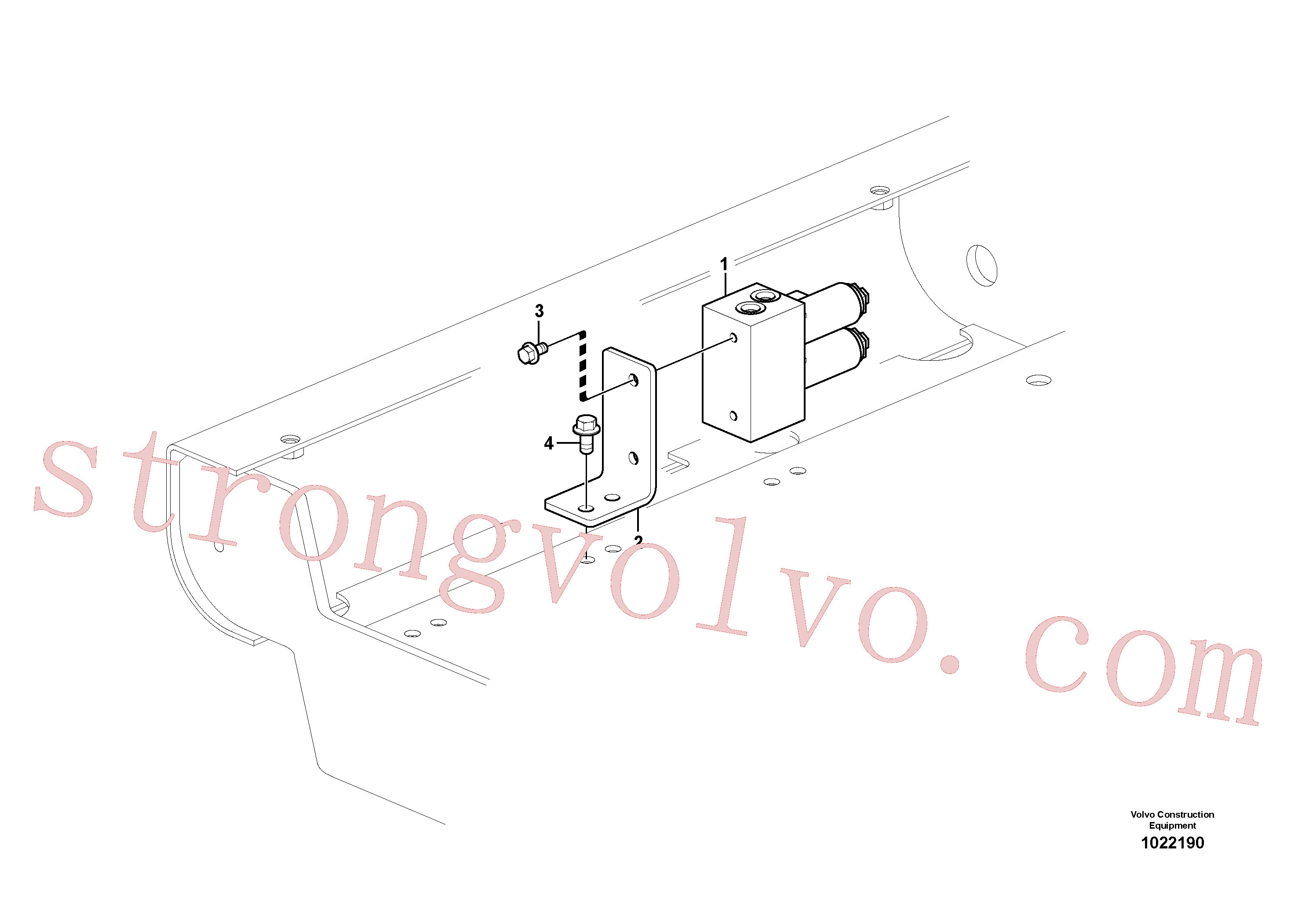 VOE14549713 Volvo Unidade electrónica.(1022190 Montagem)
