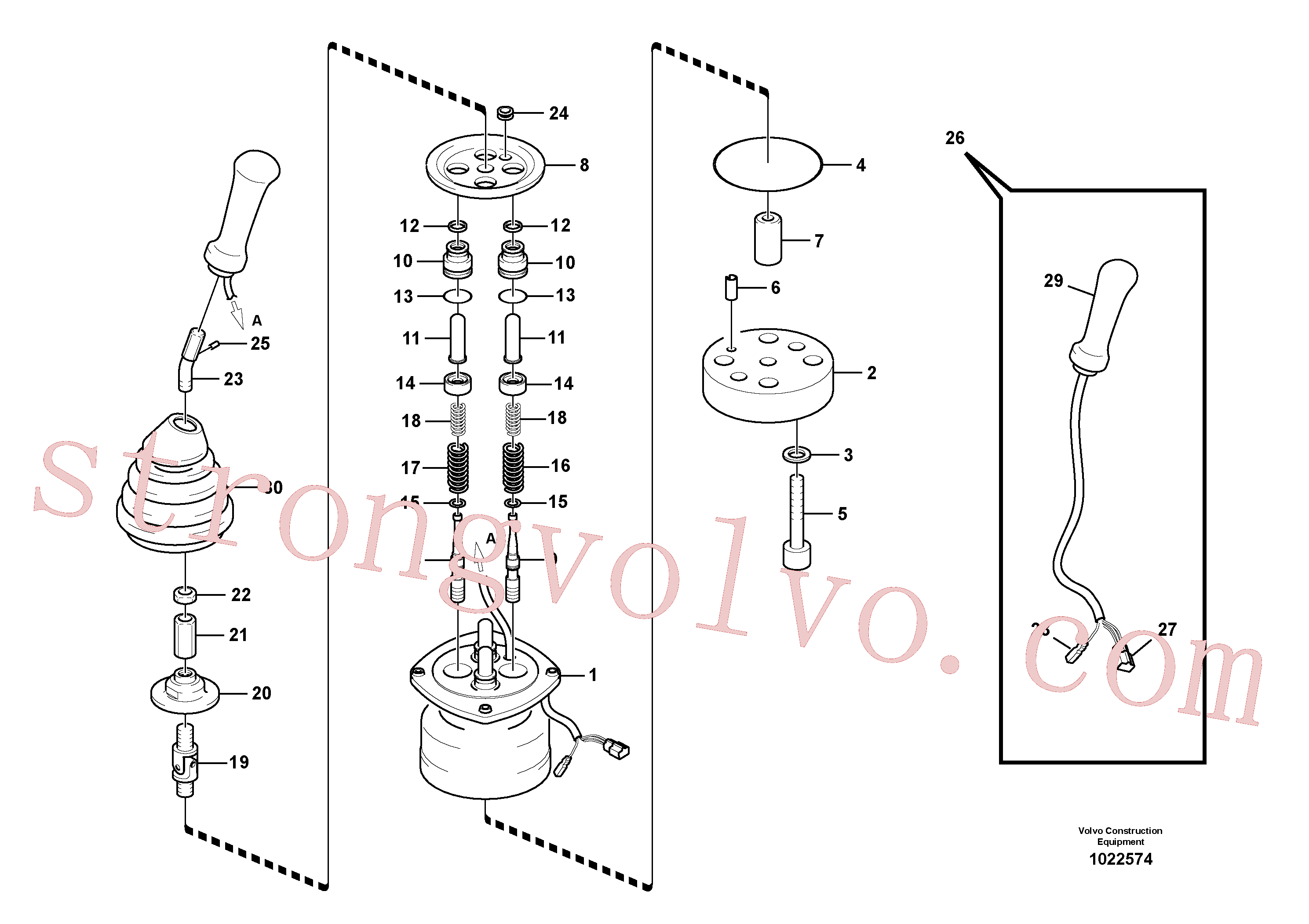 Volvo Acessórios para escavadeira VOE14550352 Plate Acessórios