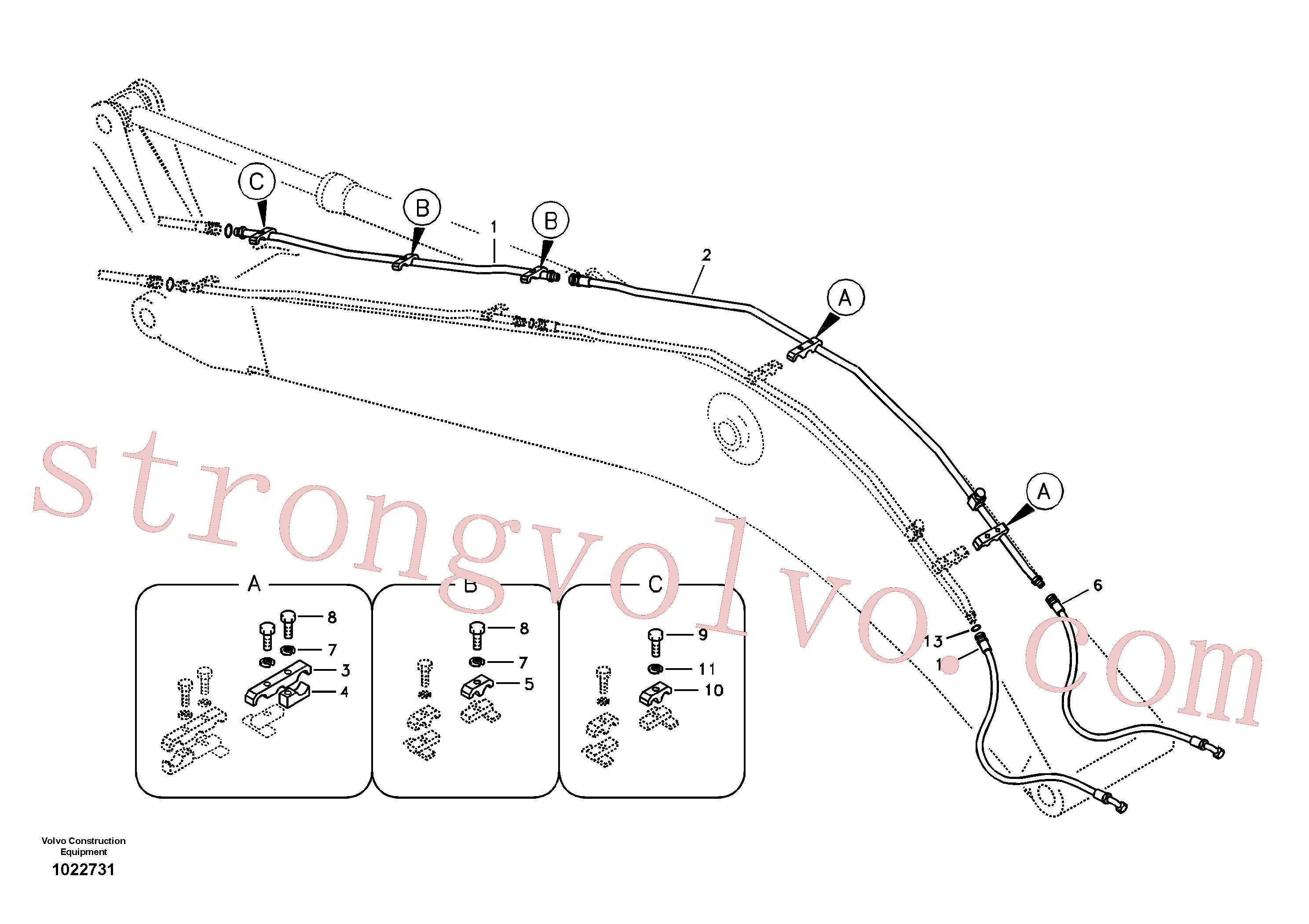 VOE14542290 Volvo(1022731 Montagem)