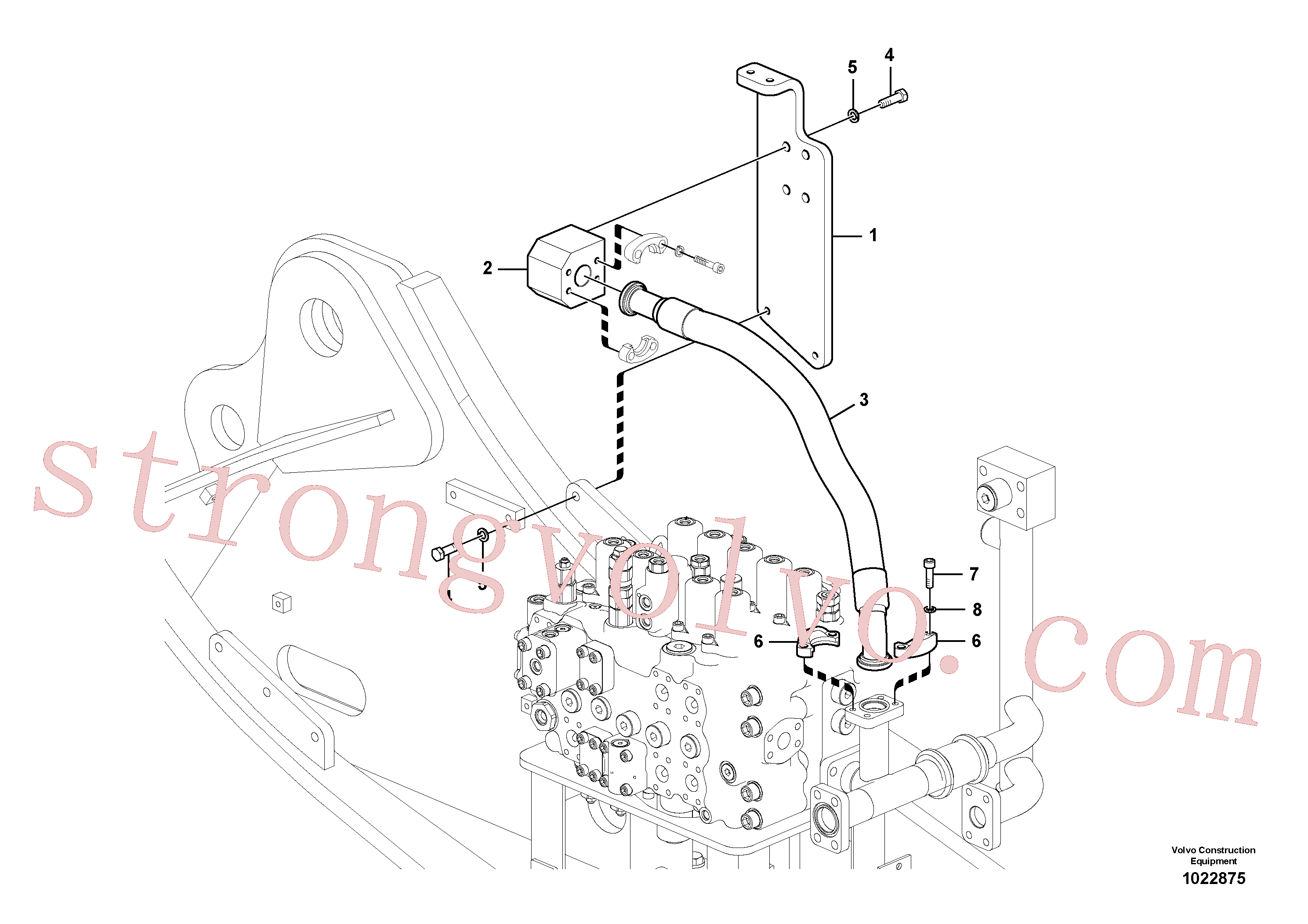 VOE14573963 Block Volvo escavadeira