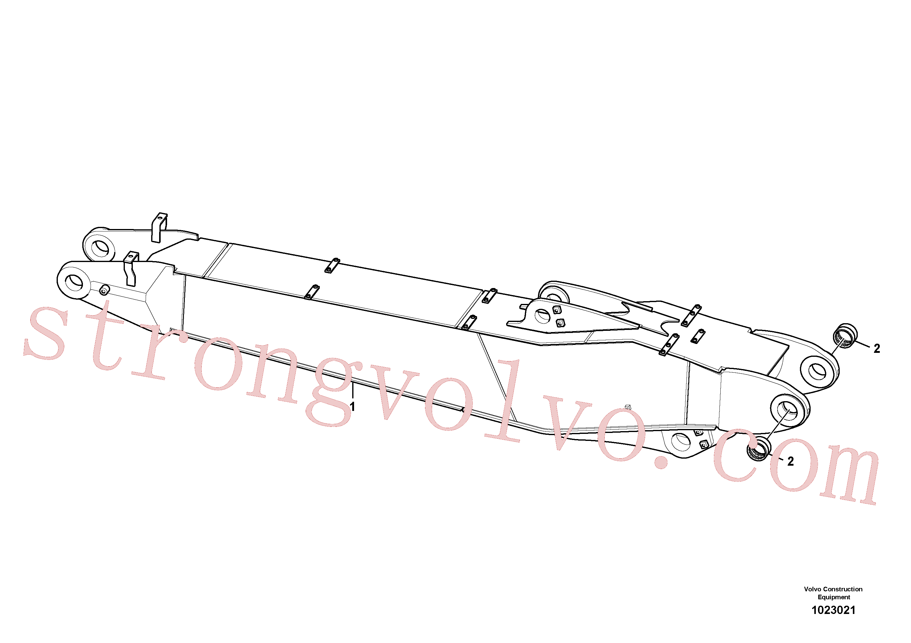 VOE14387569 Lifting Arm Inscreva-se para Volvo Acessórios para escavadeira