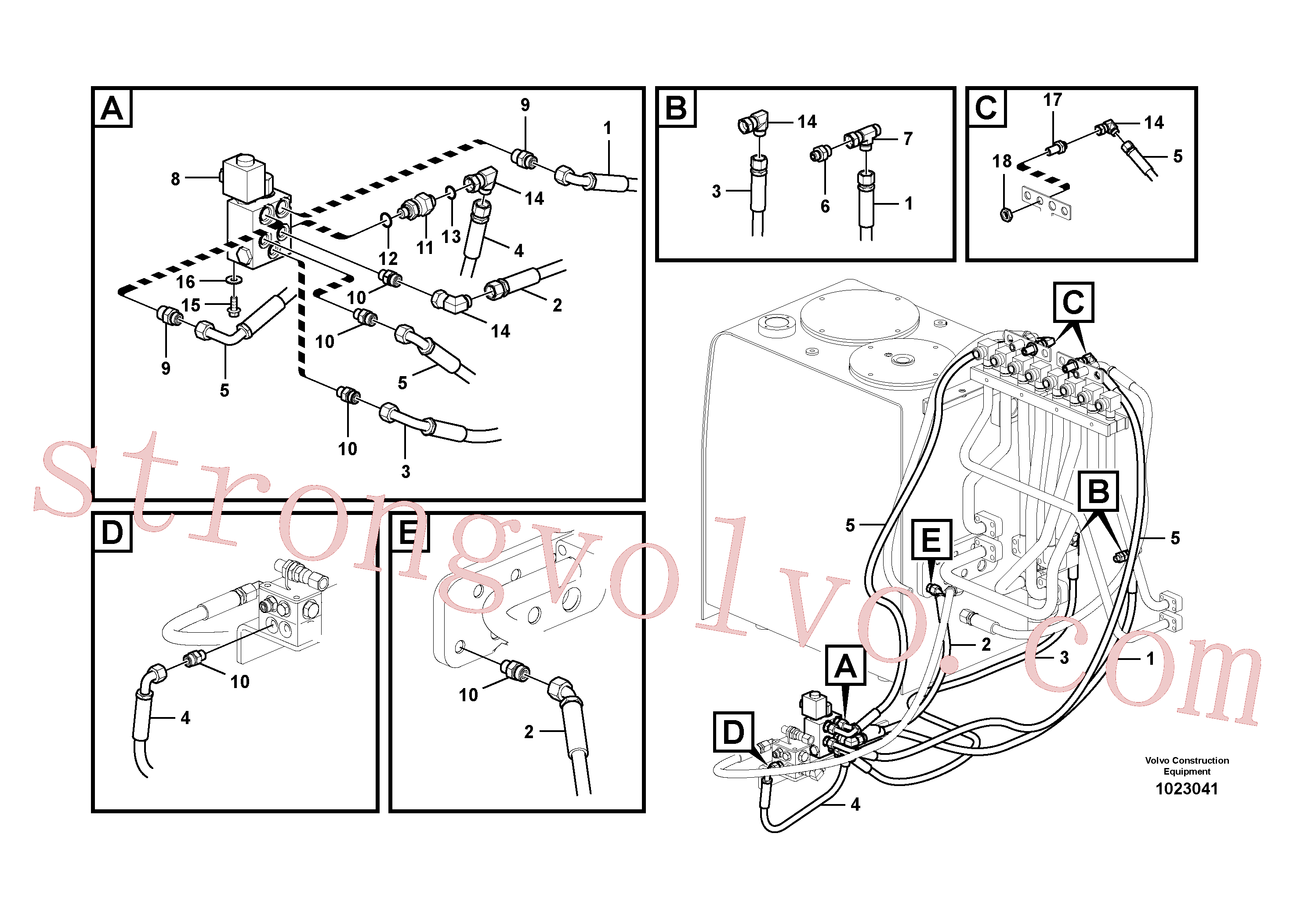 VOE937098 Eternity/2 Inscreva-se para Volvo Acessórios para escavadeira