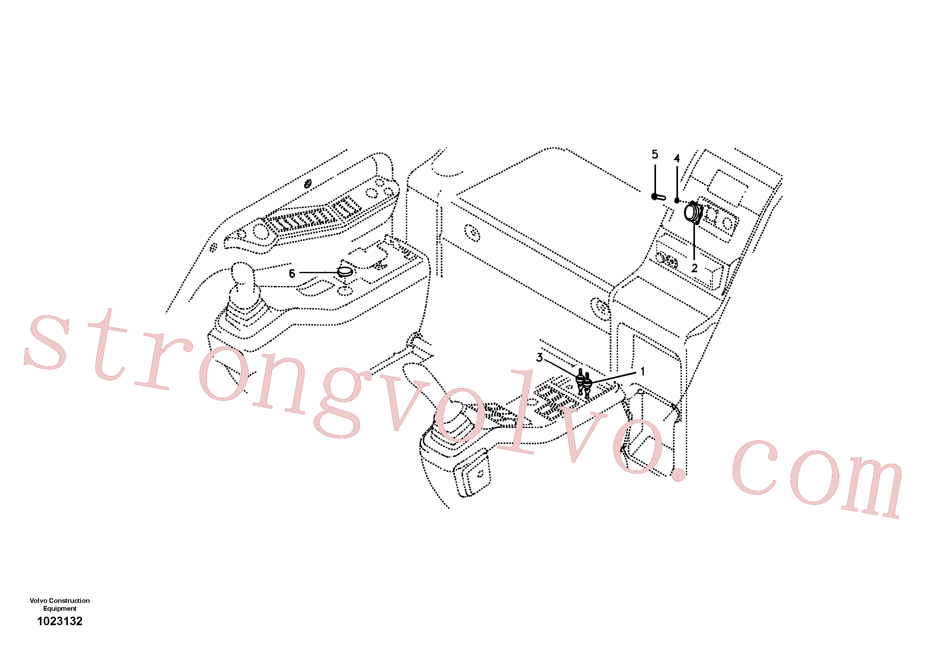 SA9021-10302 Volvo Interruptor(1023132 Montagem)