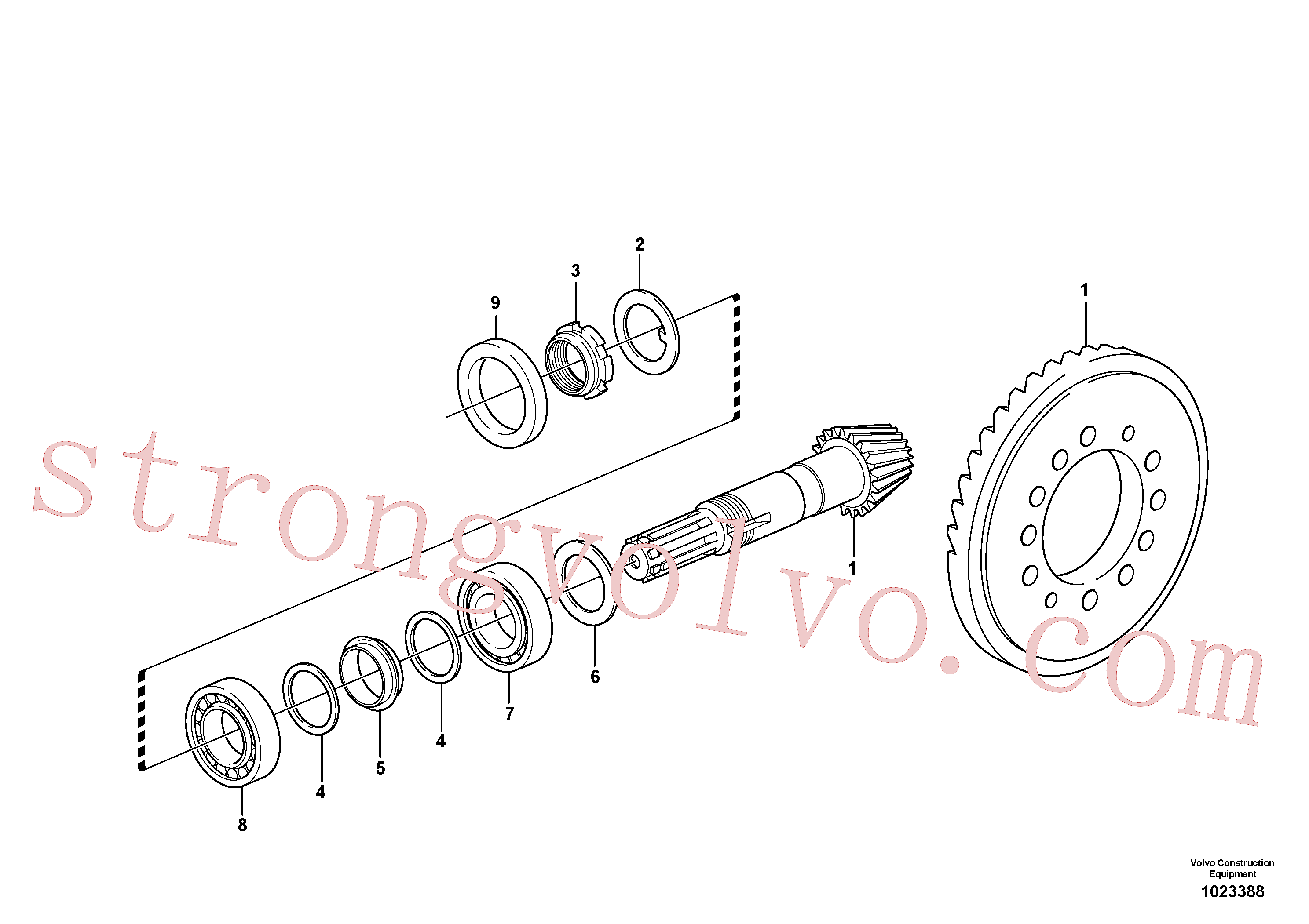 VOE11709295 Volvo Pinhão(1023388 Montagem)