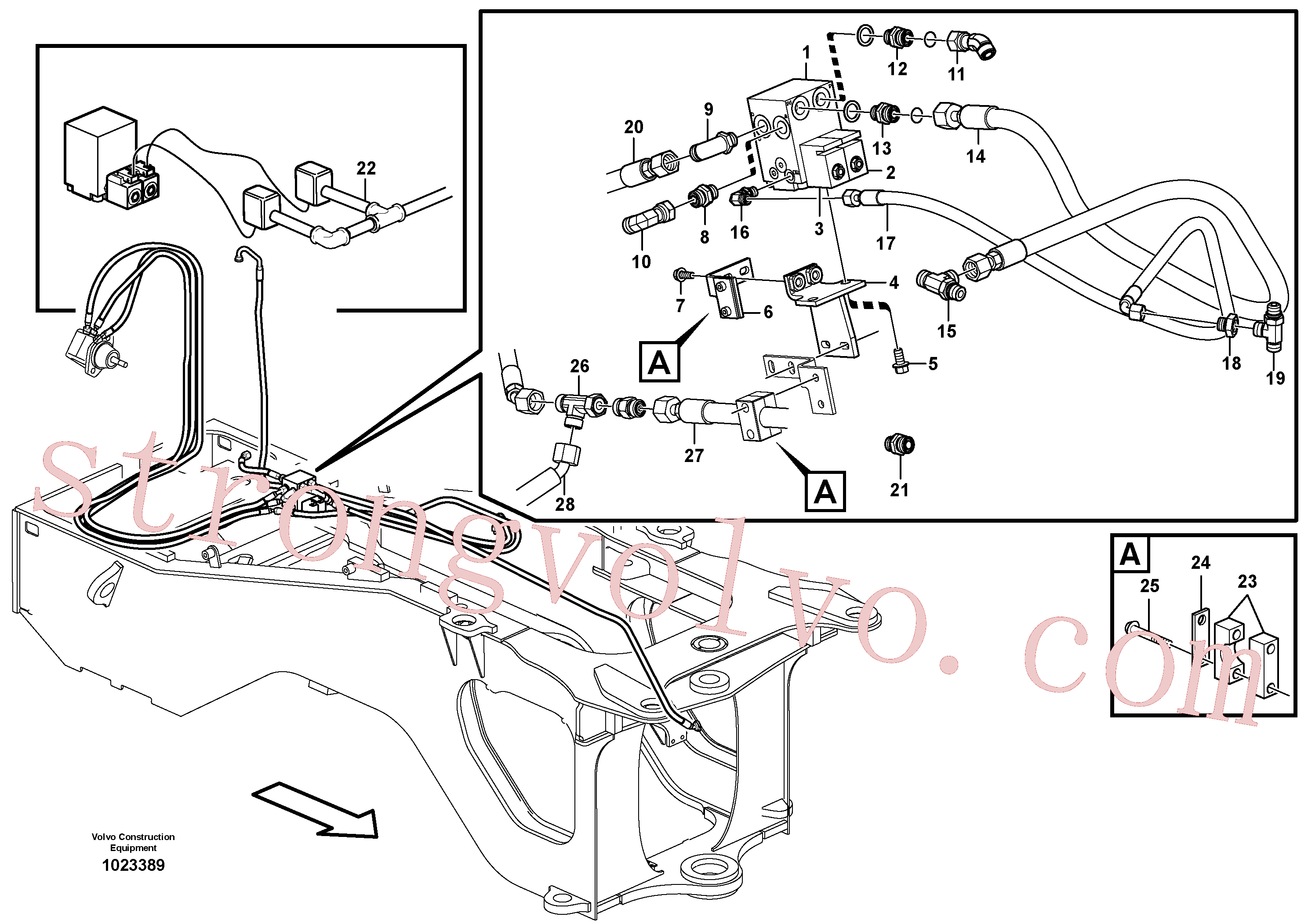 RM59158881 Volvo Ventilador reversível(1023389 Montagem)