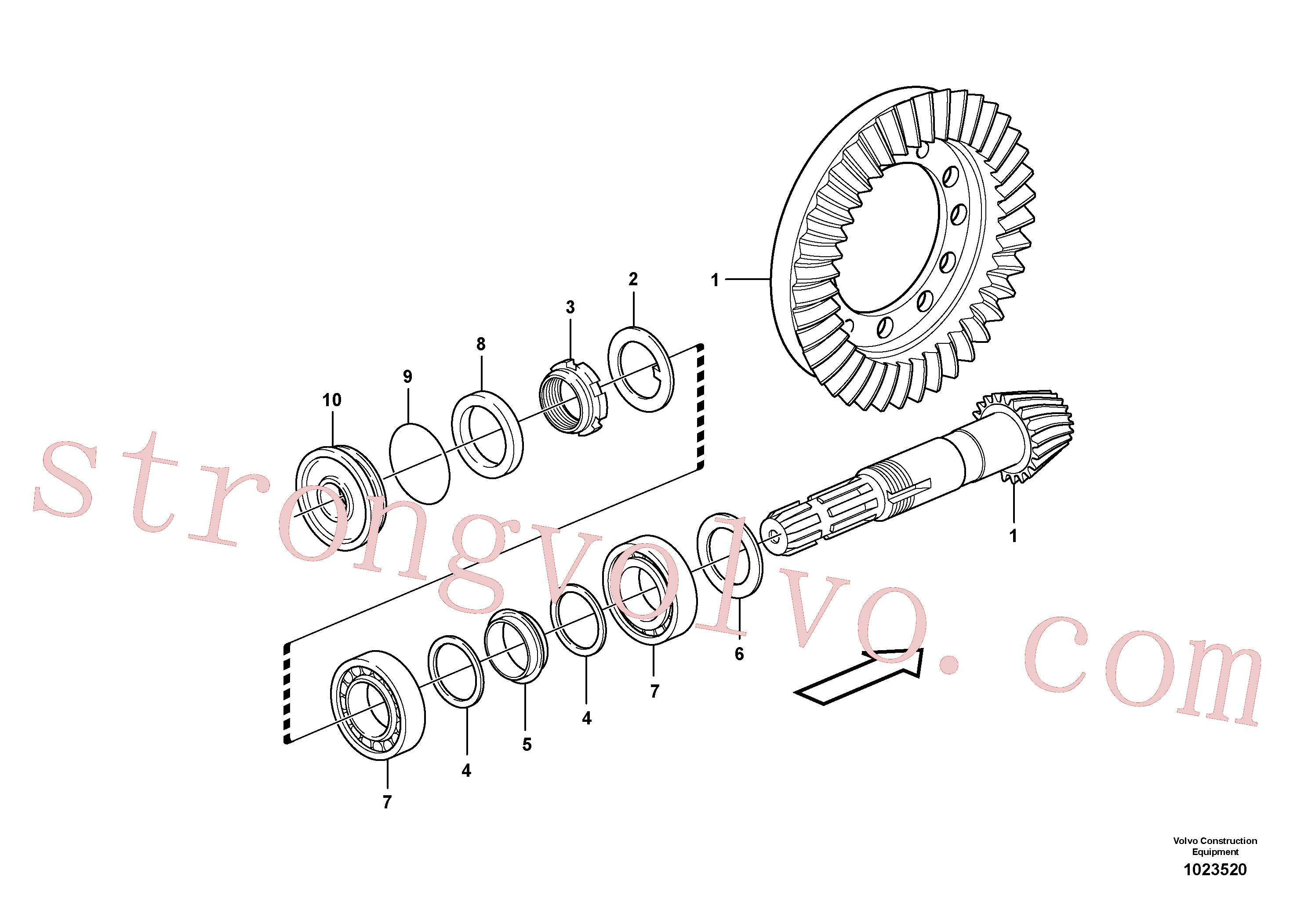 VOE11709299 Volvo Pinhão(1023520 Montagem)