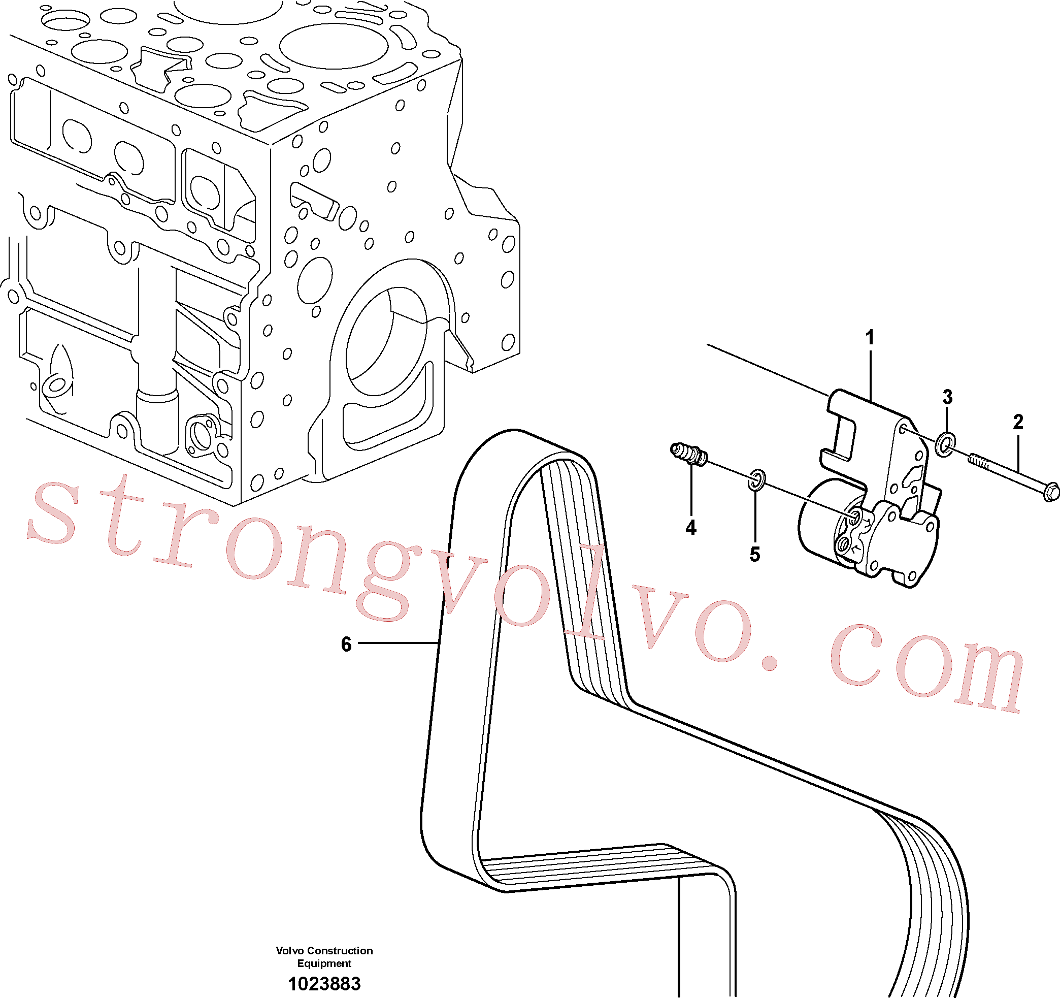 VOE20549894 Volvo Bomba de combustível(1023883 Montagem)
