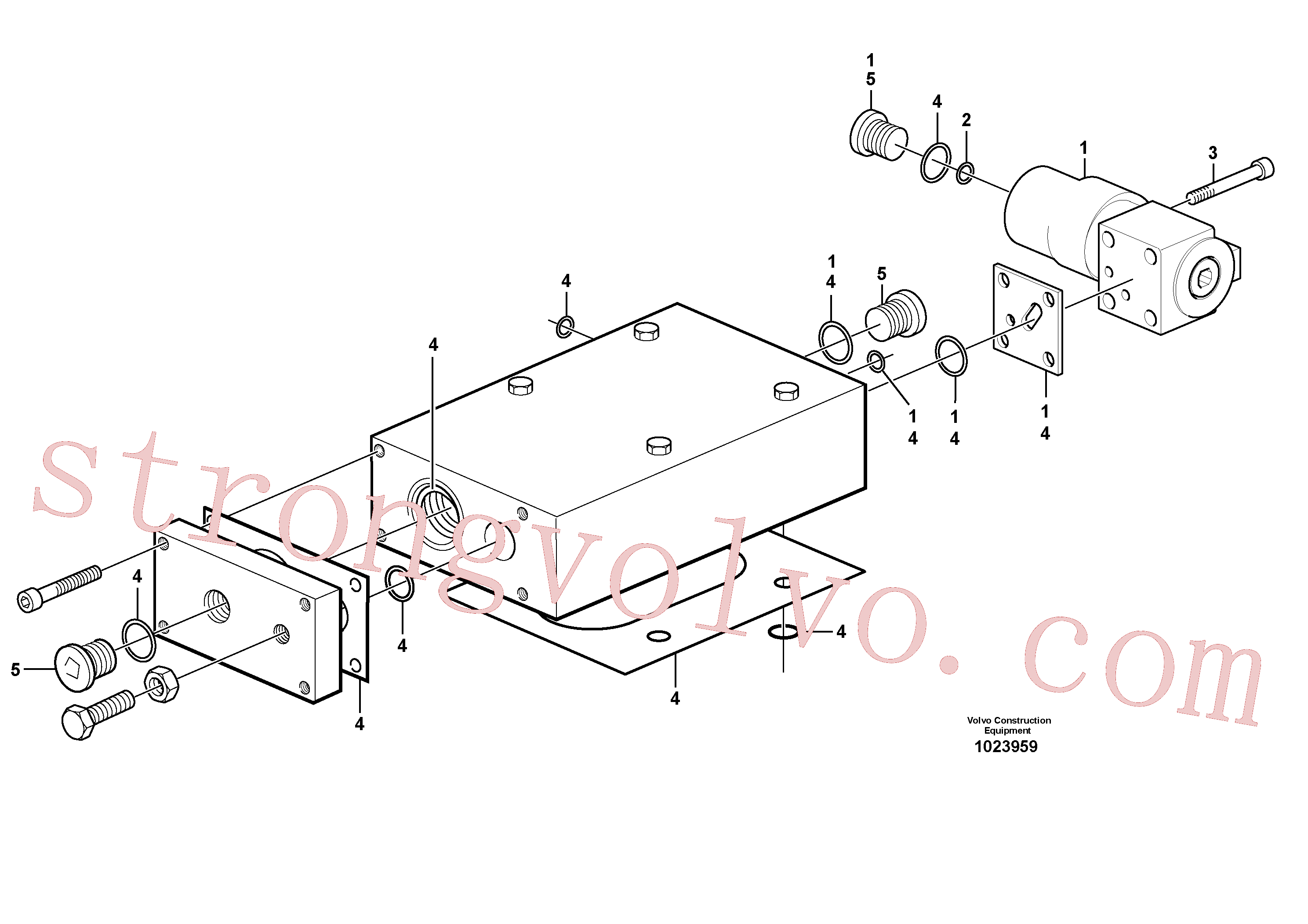 VOE11418634 Volvo Compensador(1023959 Montagem)