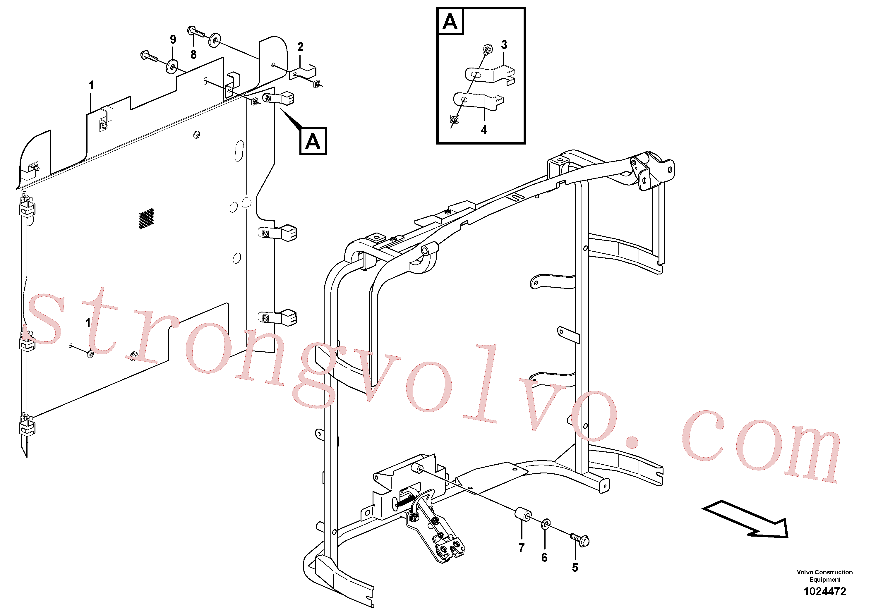 VOE13974682 Bujão Volvo escavadeira