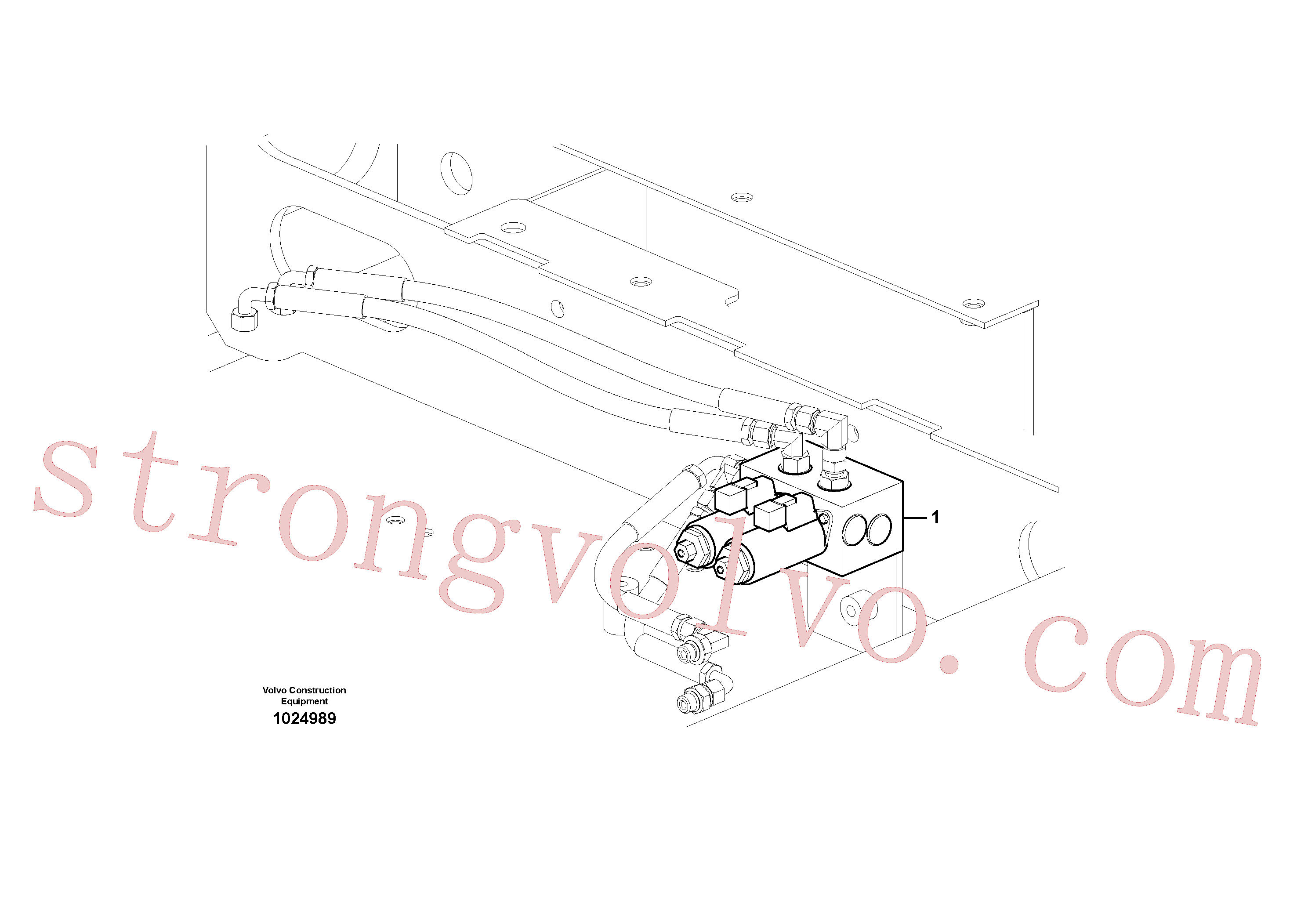 VOE14609389 Volvo Unidade electrónica.(1024989 Montagem)