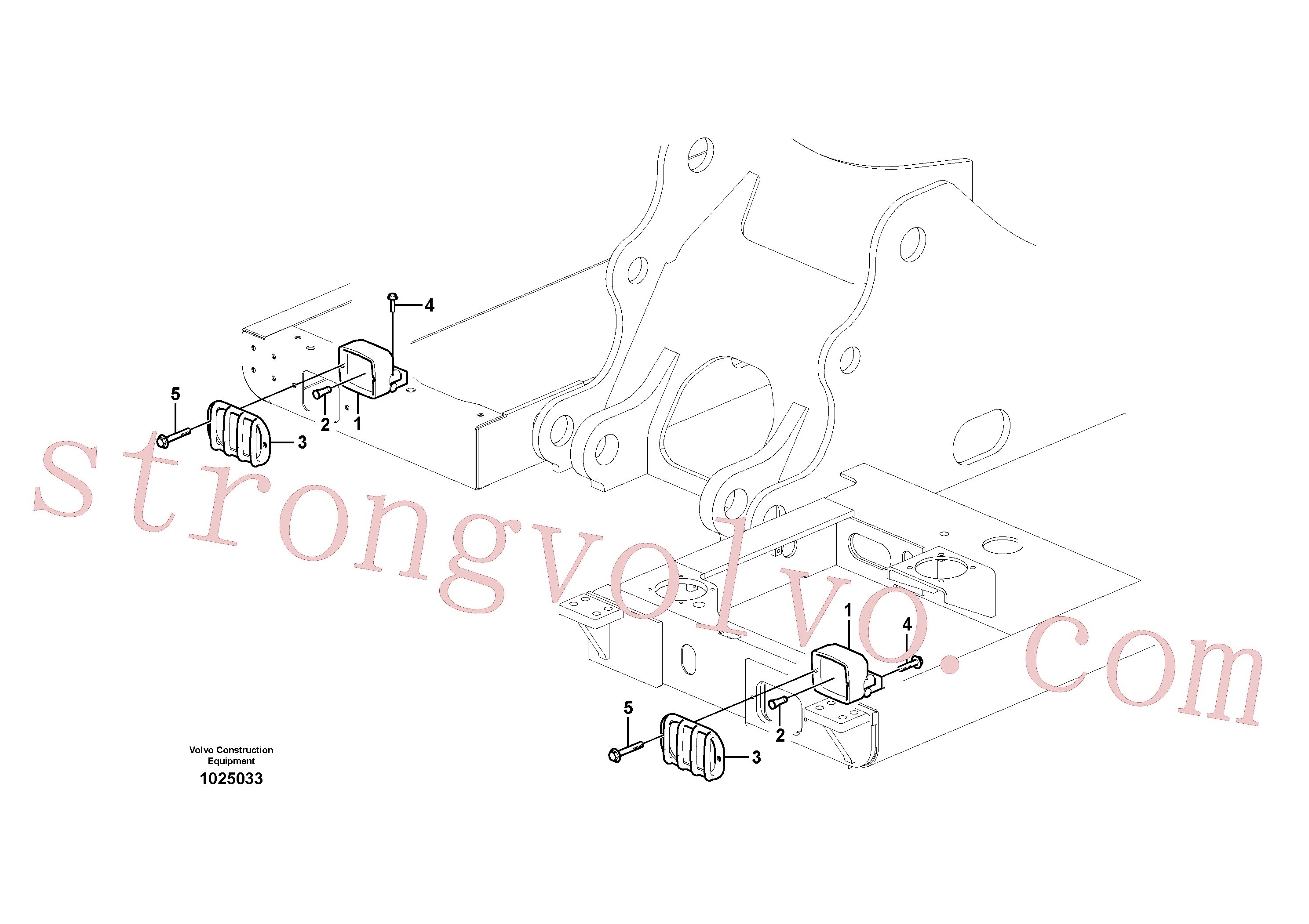 VOE992517 Lâmpada Inscreva-se para Volvo Acessórios para escavadeira