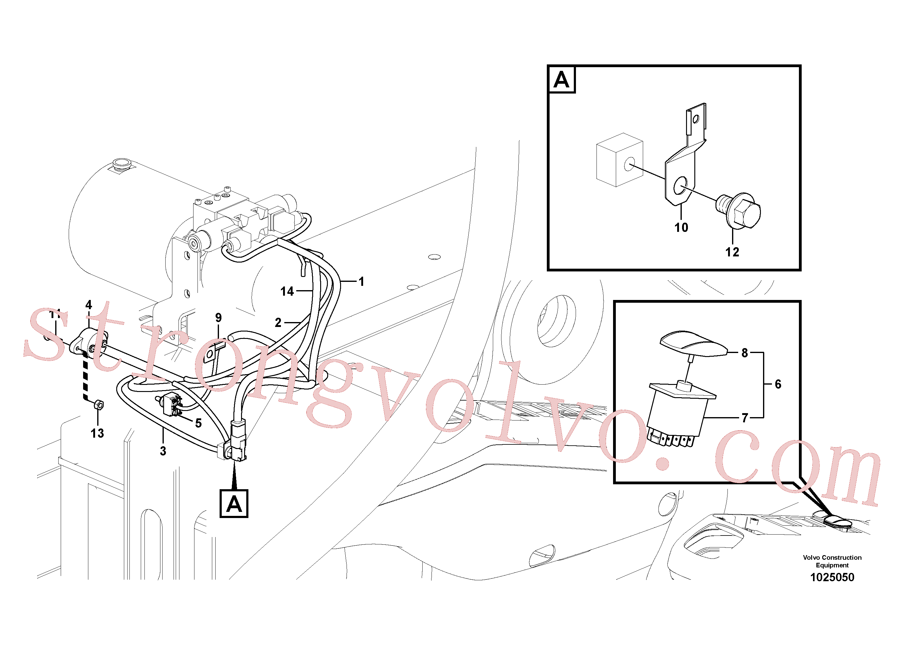 SA9111-10500 Volvo(1025050 Montagem)