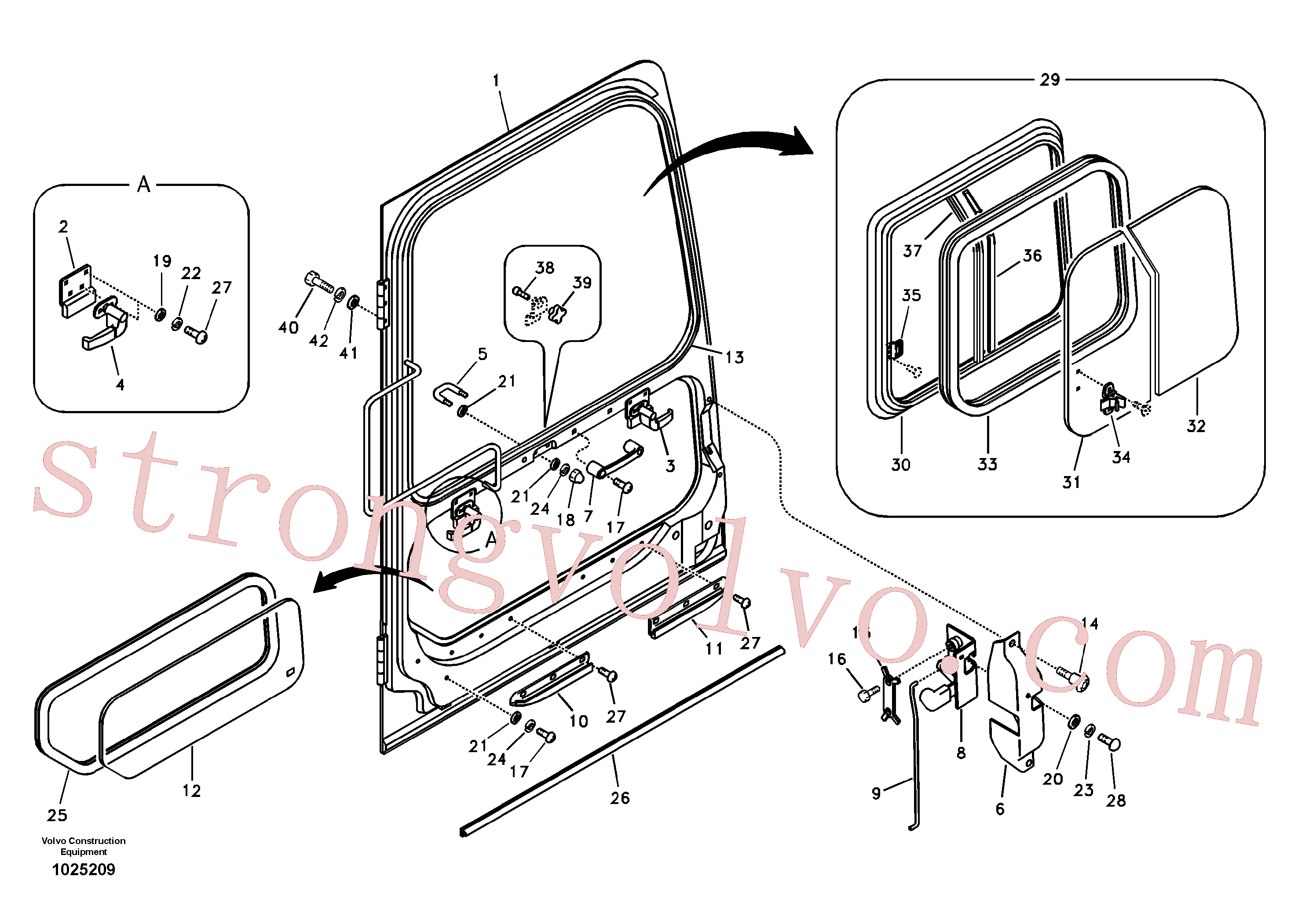 Volvo Acessórios para escavadeira VOE14880445 Parafuso phillips Acessórios