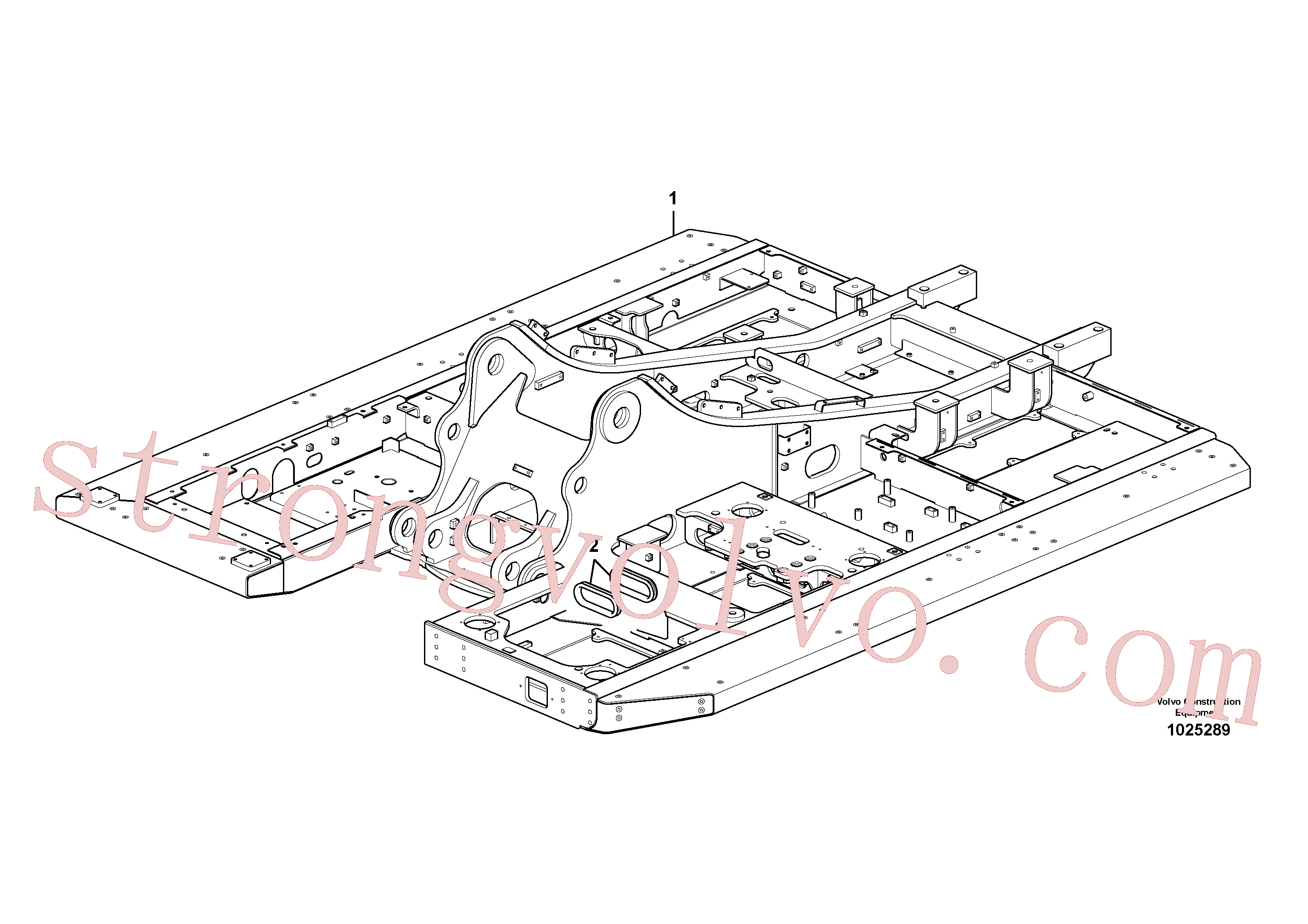 VOE14531677 Passa muro Volvo escavadeira